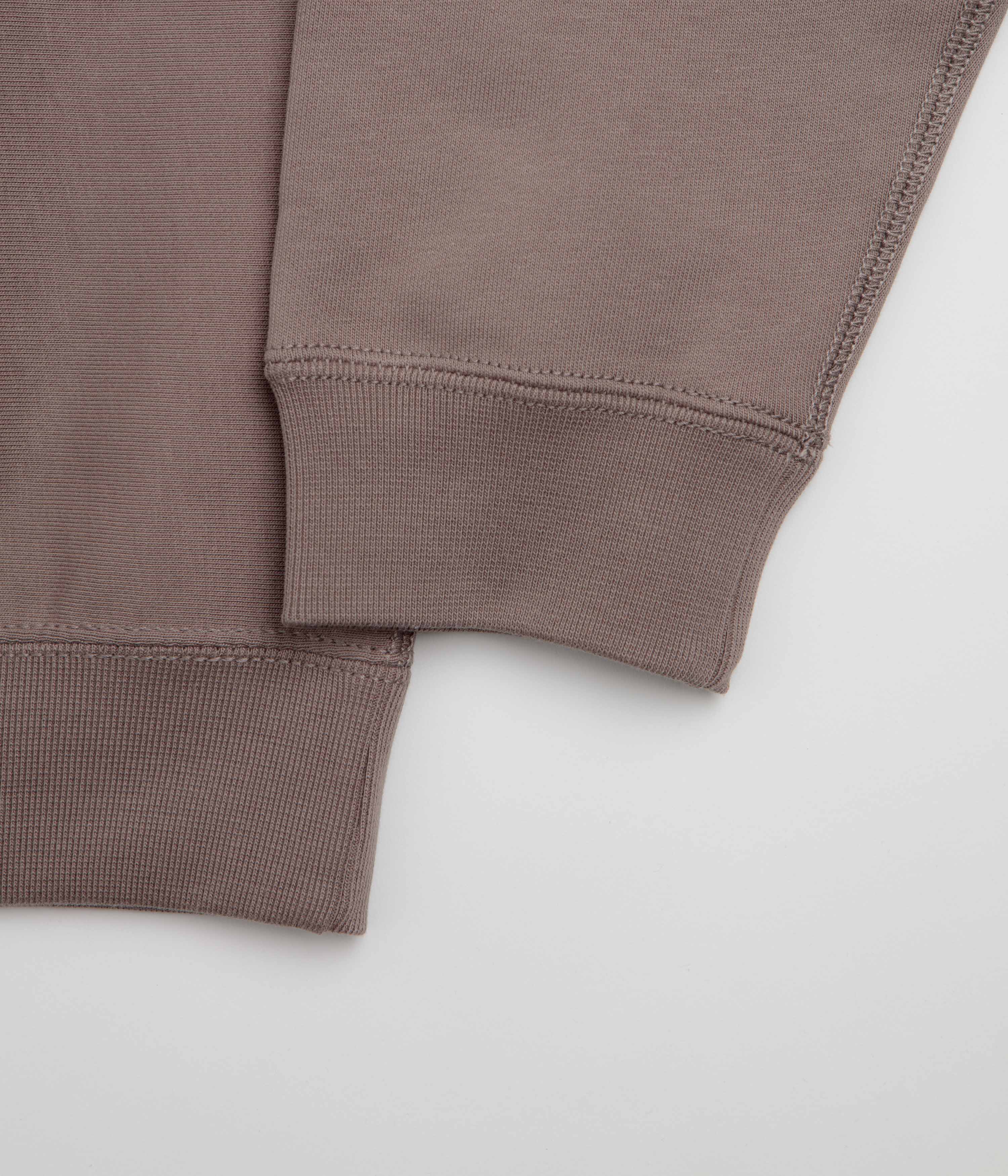 Nike Solo Swoosh Crewneck Sweatshirt - Mink Brown / White