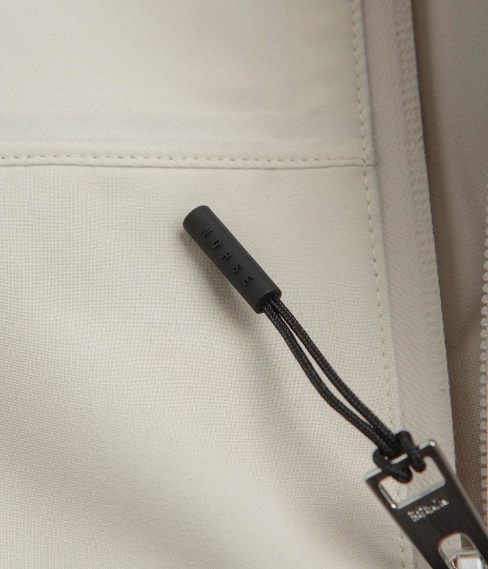 Norse Projects 3L Waterproof Stand Collar Jacket - Kit White