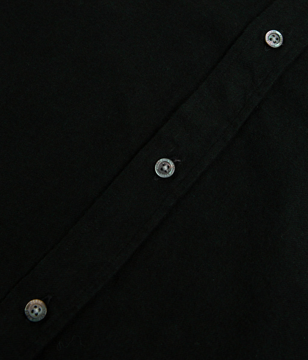 Norse Projects Anton Organic Flannel Shirt - Dark Green
