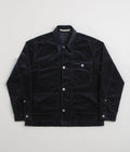 Norse Projects Folke Wide Corduroy Chore Jacket - Dark Navy