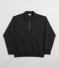Norse Projects Standard Half Zip Sweatshirt - Black