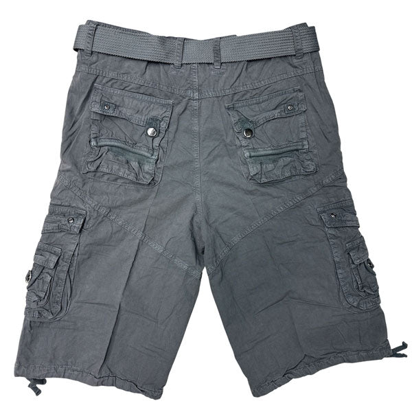 NORTH 15 BLACK LABEL® MENS CARGO SHORTS WITH BELT