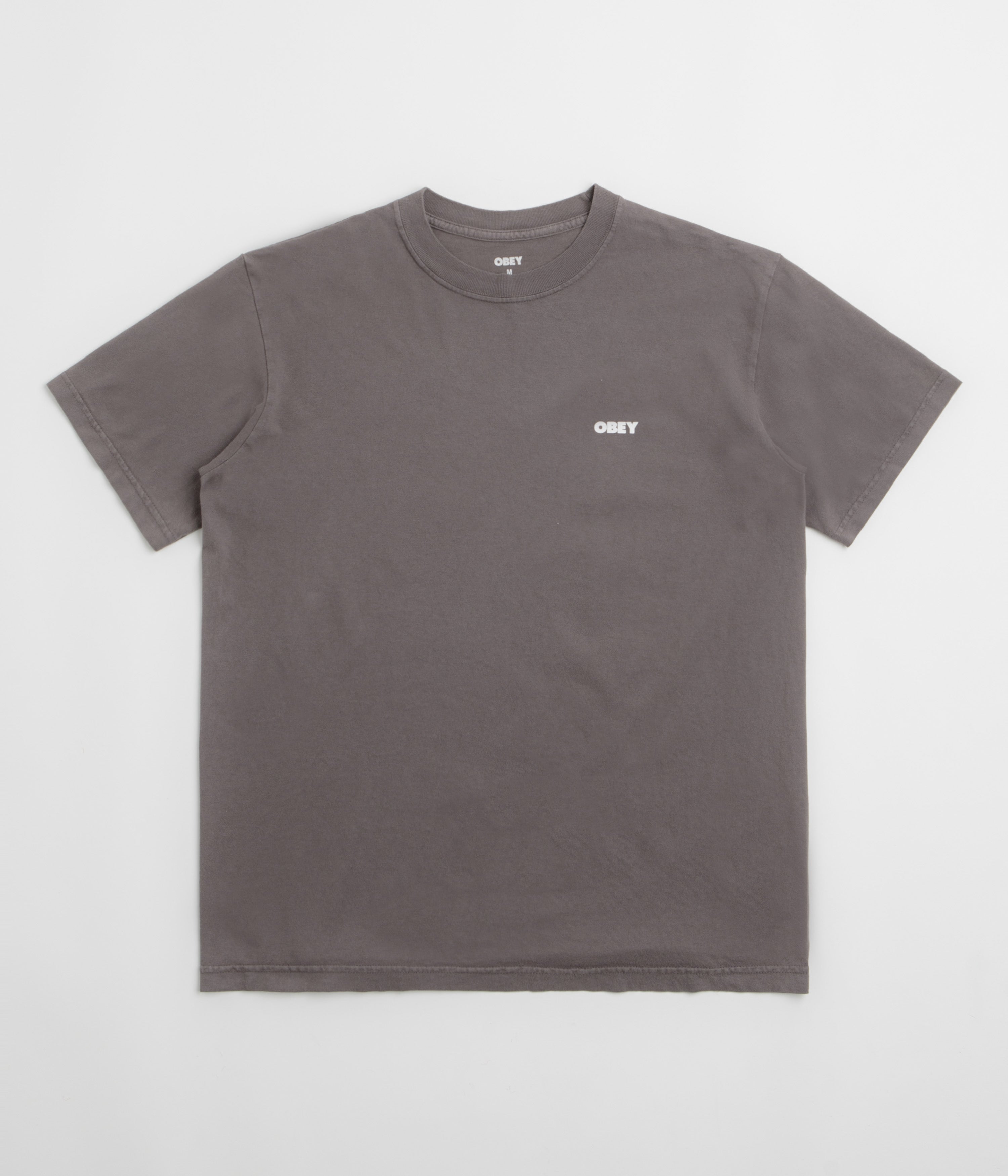 Obey Bold Icon Face T-Shirt - Pigment Dusty Black