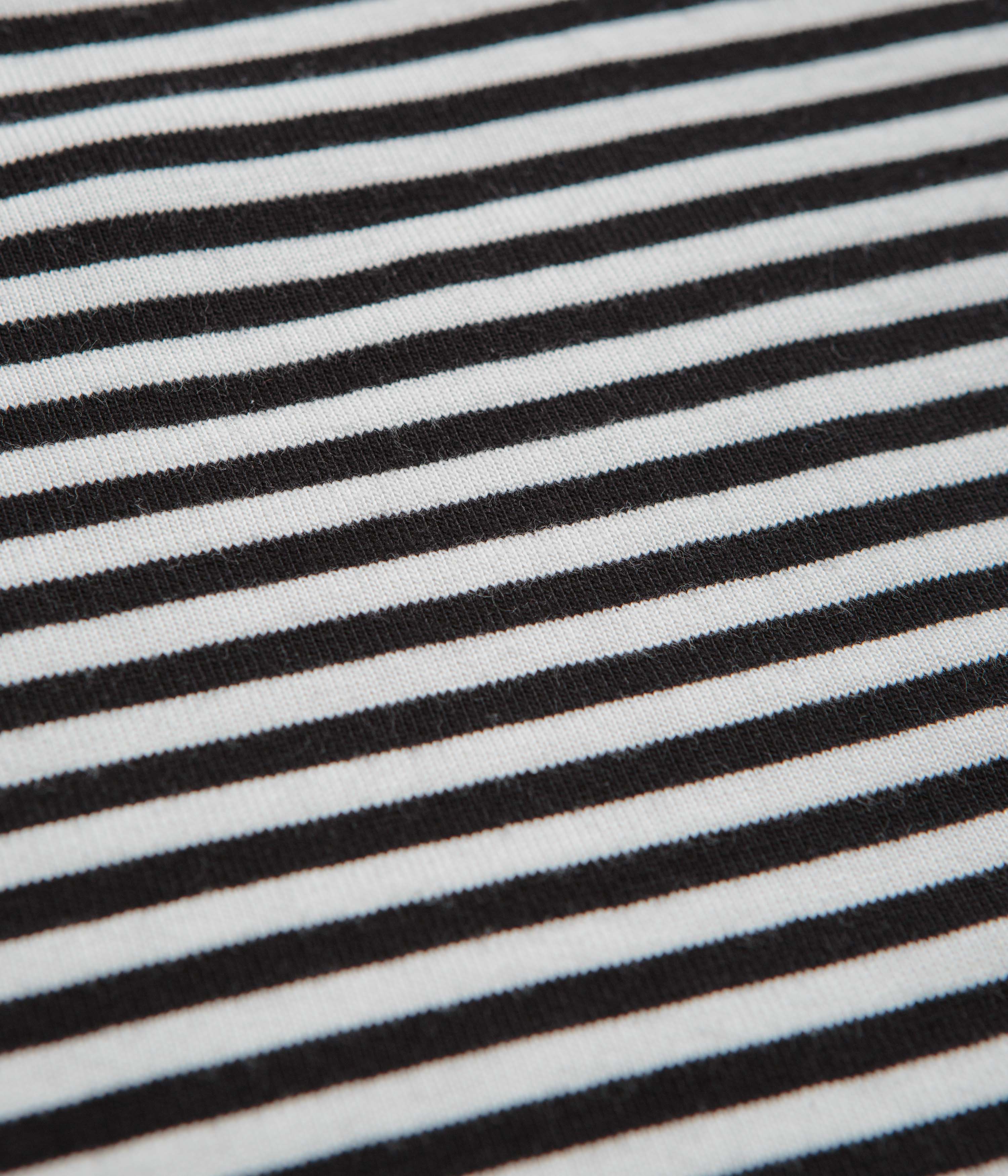 Obey Established Works Eyes Stripe T-Shirt - Black