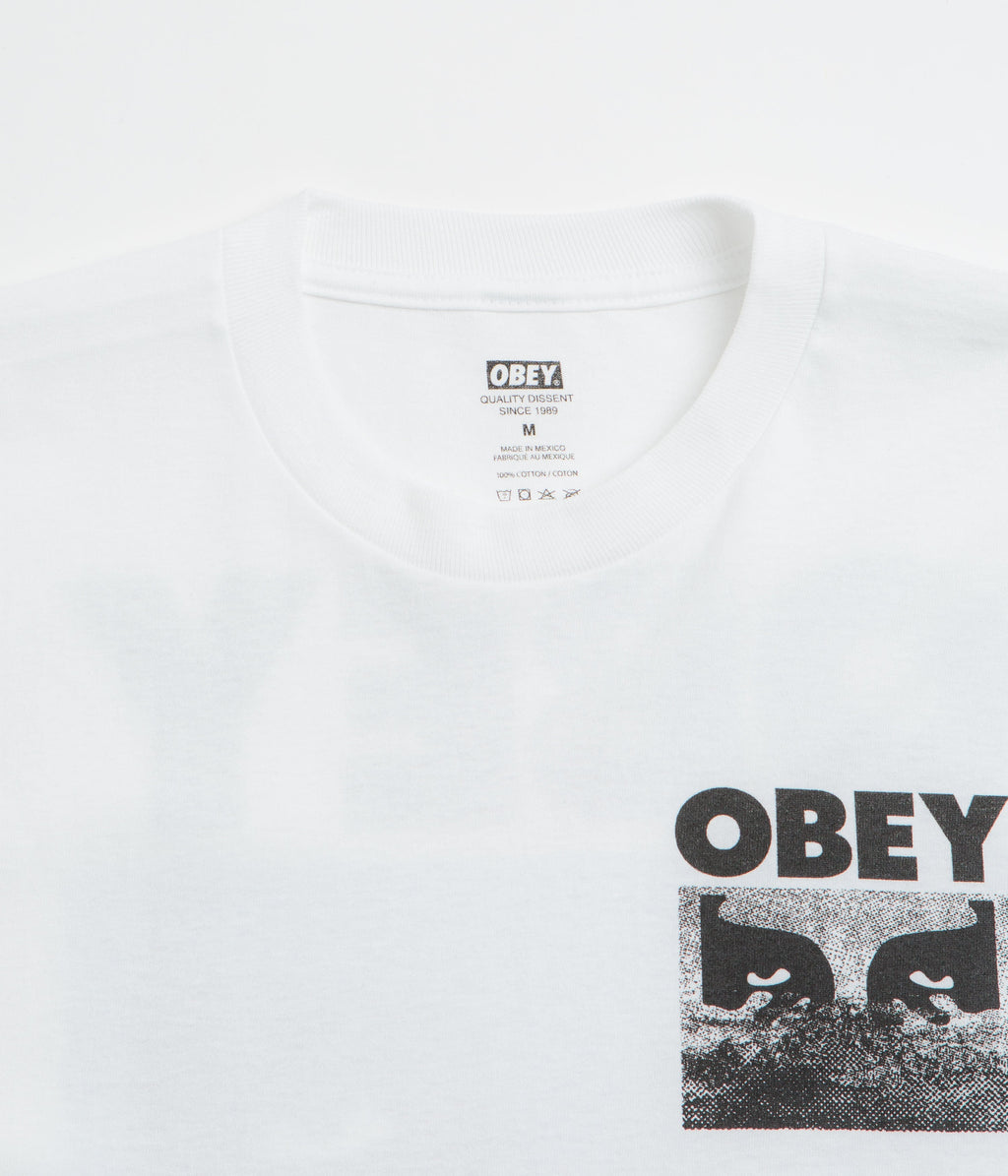 Obey In A Different Place T-Shirt - White