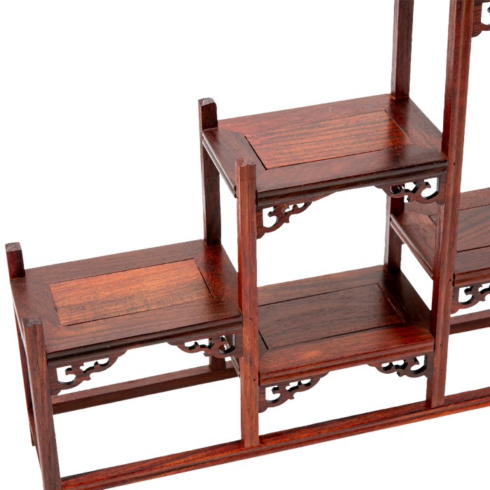 Ornate Rosewood Shelves - Step