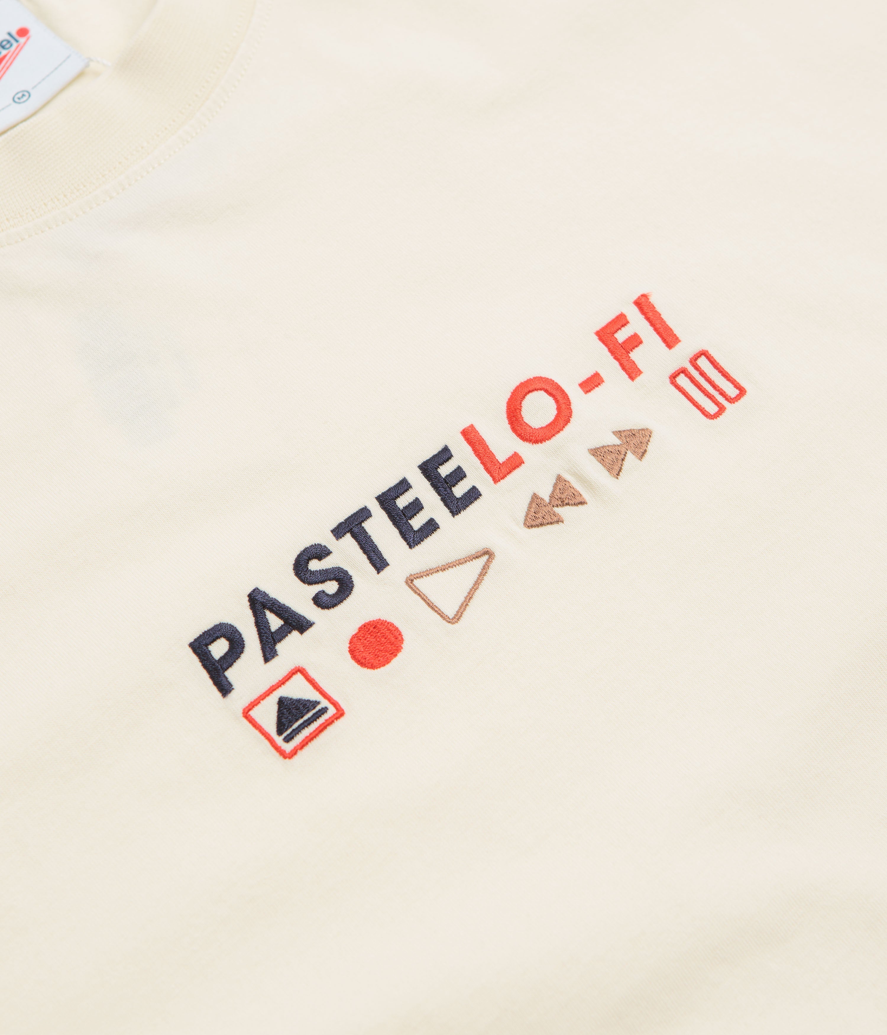 Pasteelo Lo-Fi T-Shirt - Cream