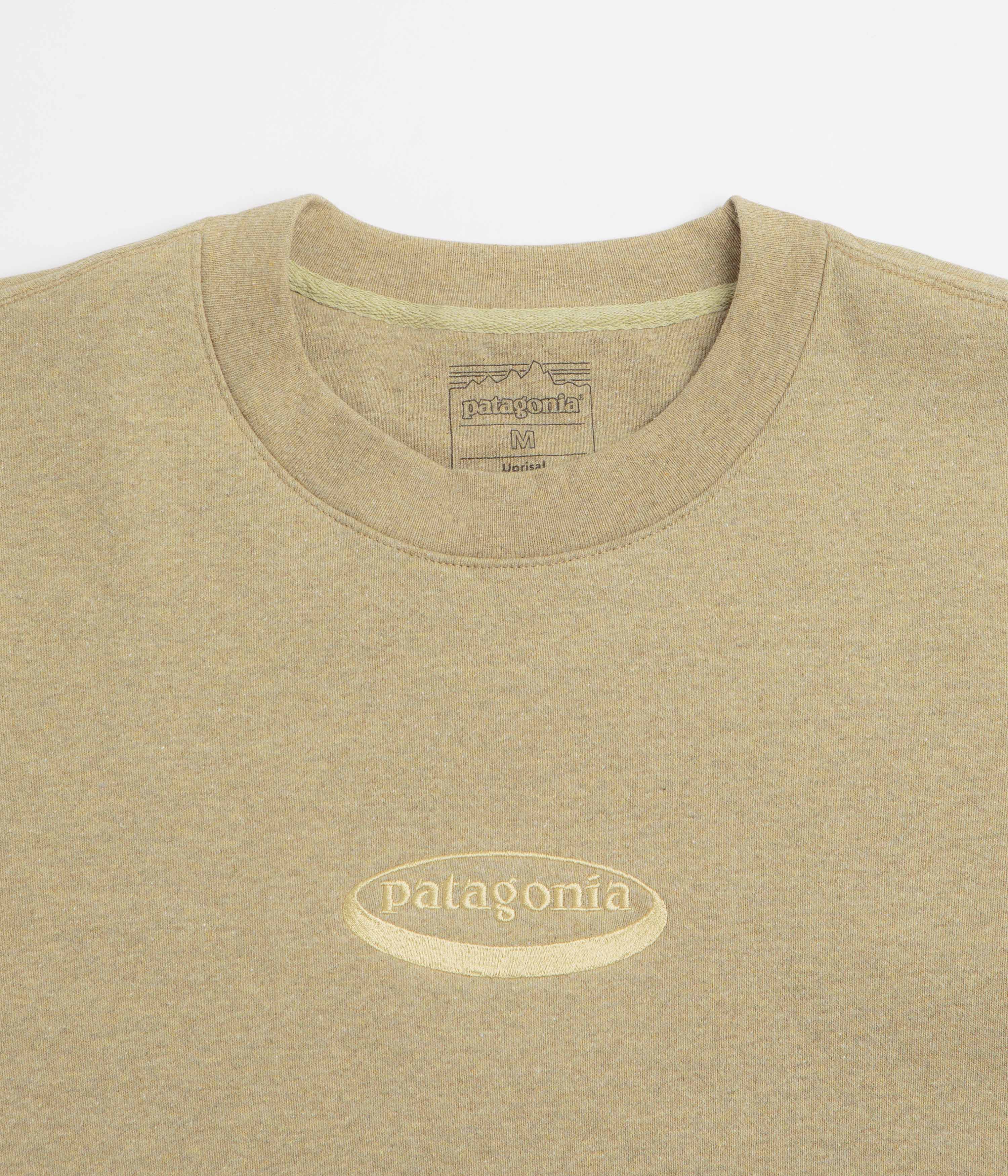Patagonia 95 Oval Logo Uprisal Crewneck Sweatshirt - Bobcat Brown