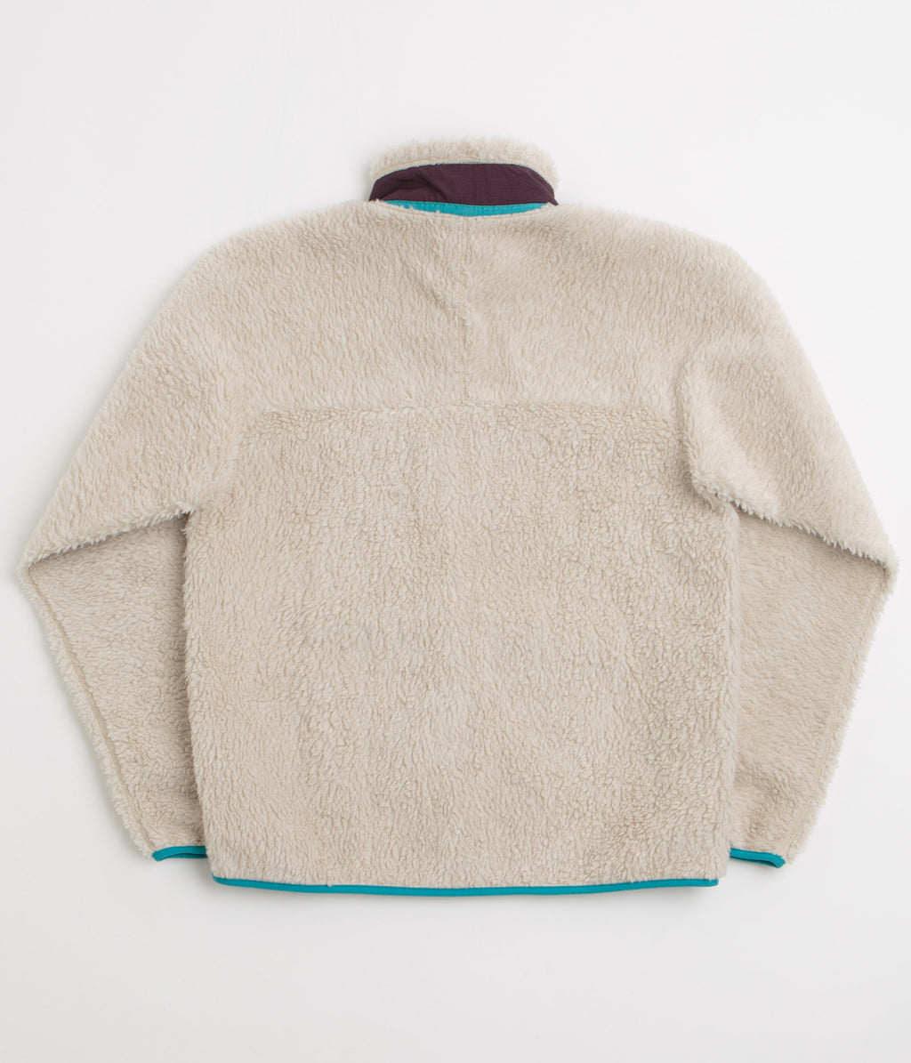 Patagonia Classic Retro-X Jacket - Natural / Obsidian Plum