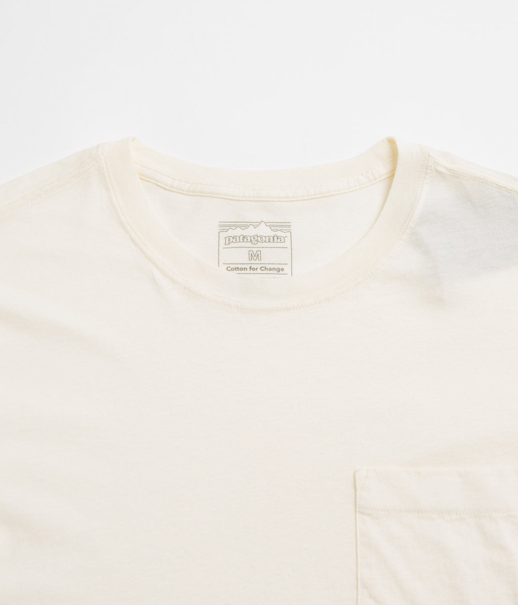 Patagonia Daily Pocket T-Shirt - Undyed Natural