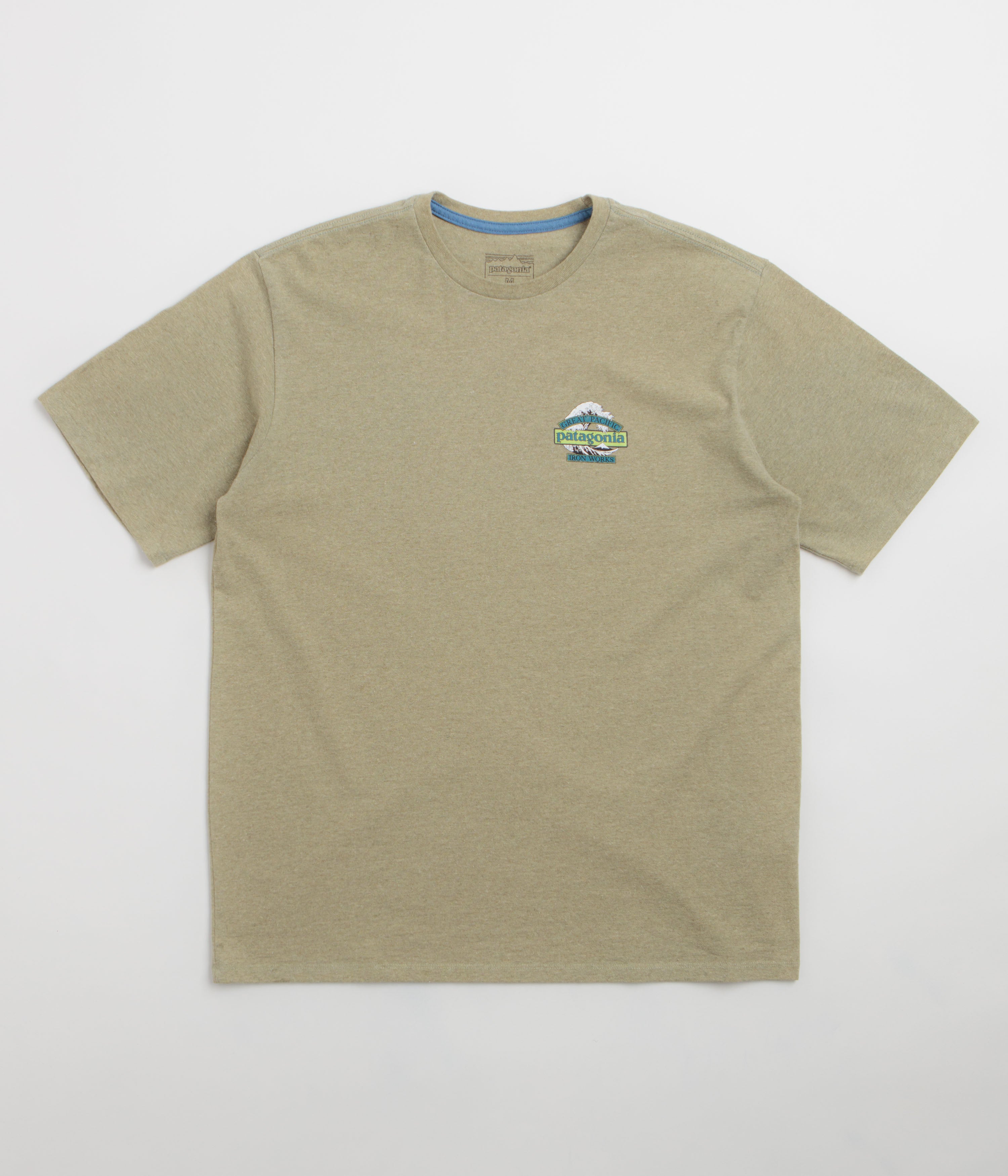 Patagonia Great Waves Responsibili-Tee T-Shirt - Gumtree Green