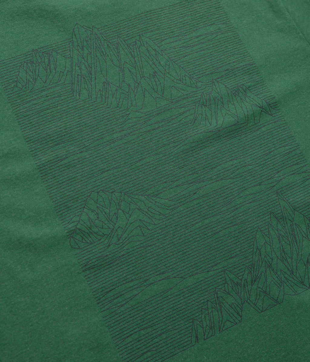 Patagonia Strataspire Responsibili-Tee T-Shirt - Heartleaf Green