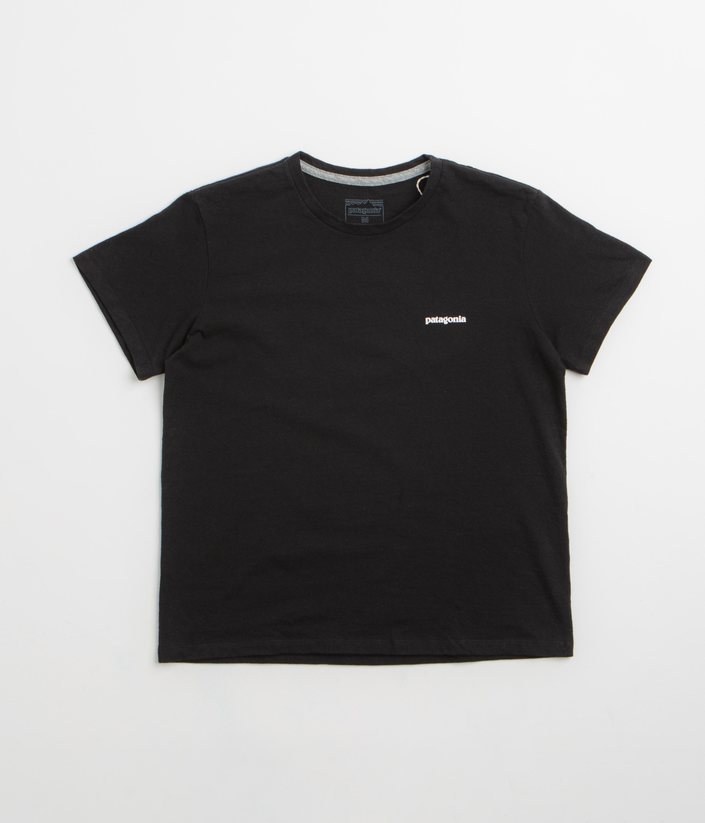 Patagonia Womens P-6 Logo Responsibili-Tee T-Shirt - Black
