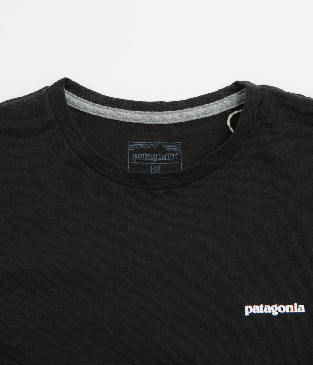 Patagonia Womens P-6 Logo Responsibili-Tee T-Shirt - Black