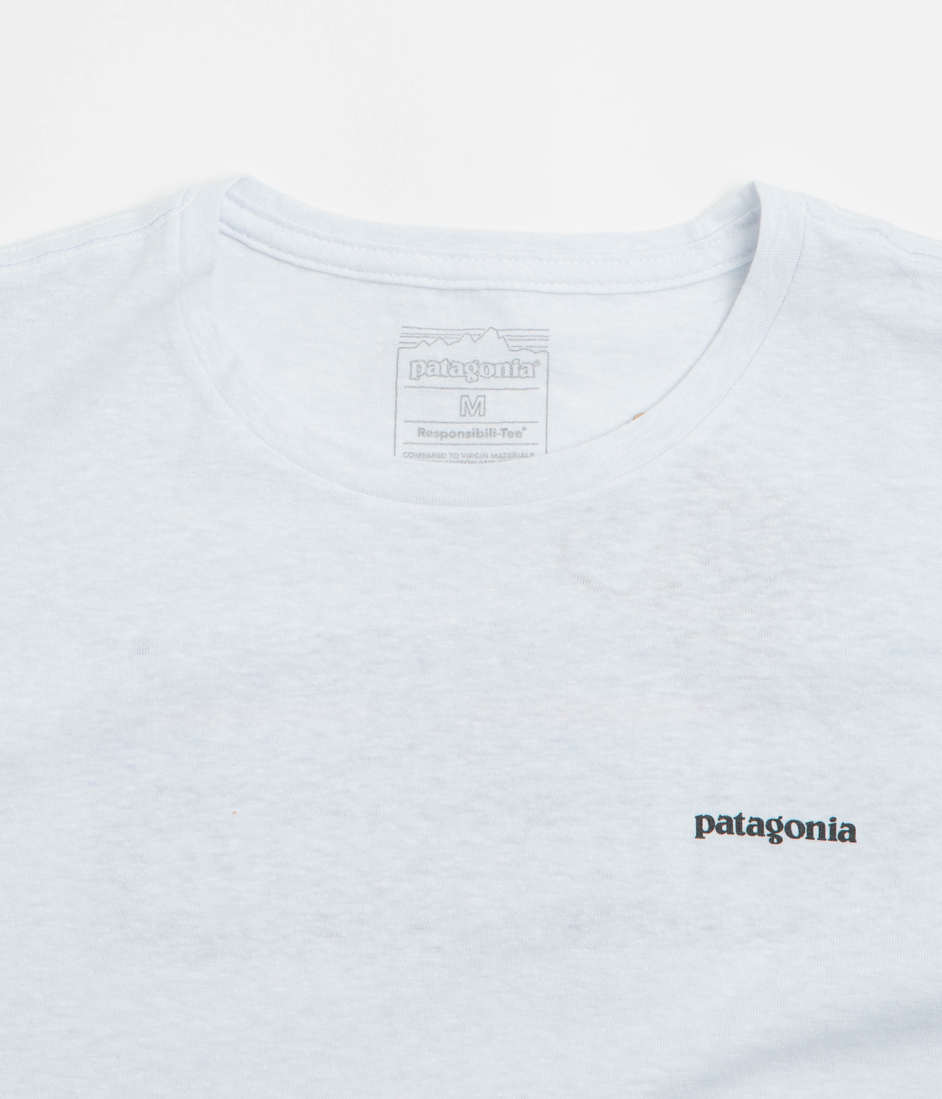 Patagonia Womens P-6 Logo Responsibili-Tee T-Shirt - White