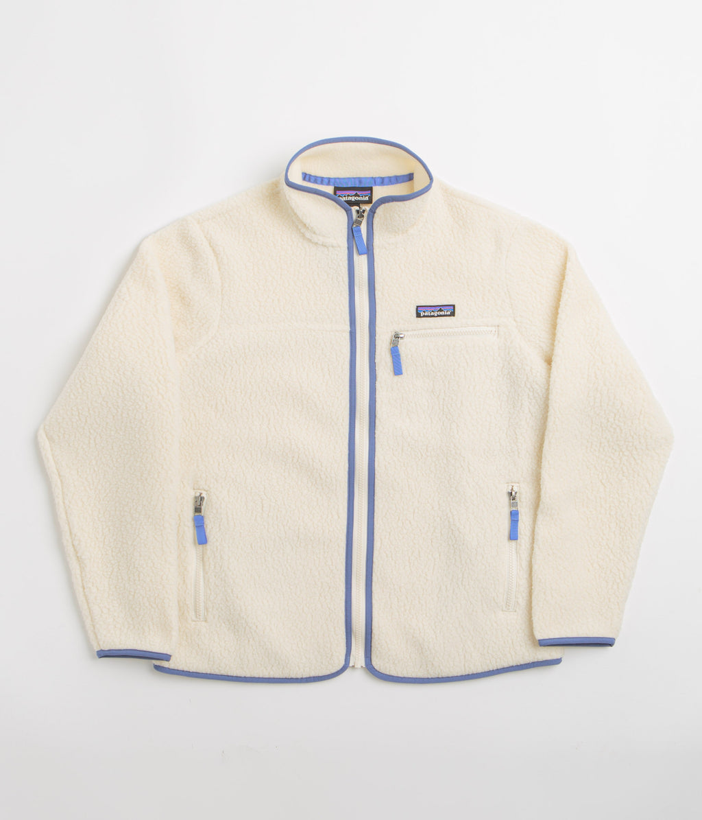 Patagonia Womens Retro Pile Fleece Jacket - Natural
