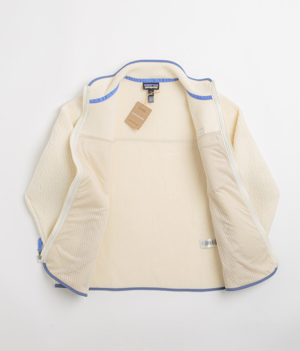 Patagonia Womens Retro Pile Fleece Jacket - Natural