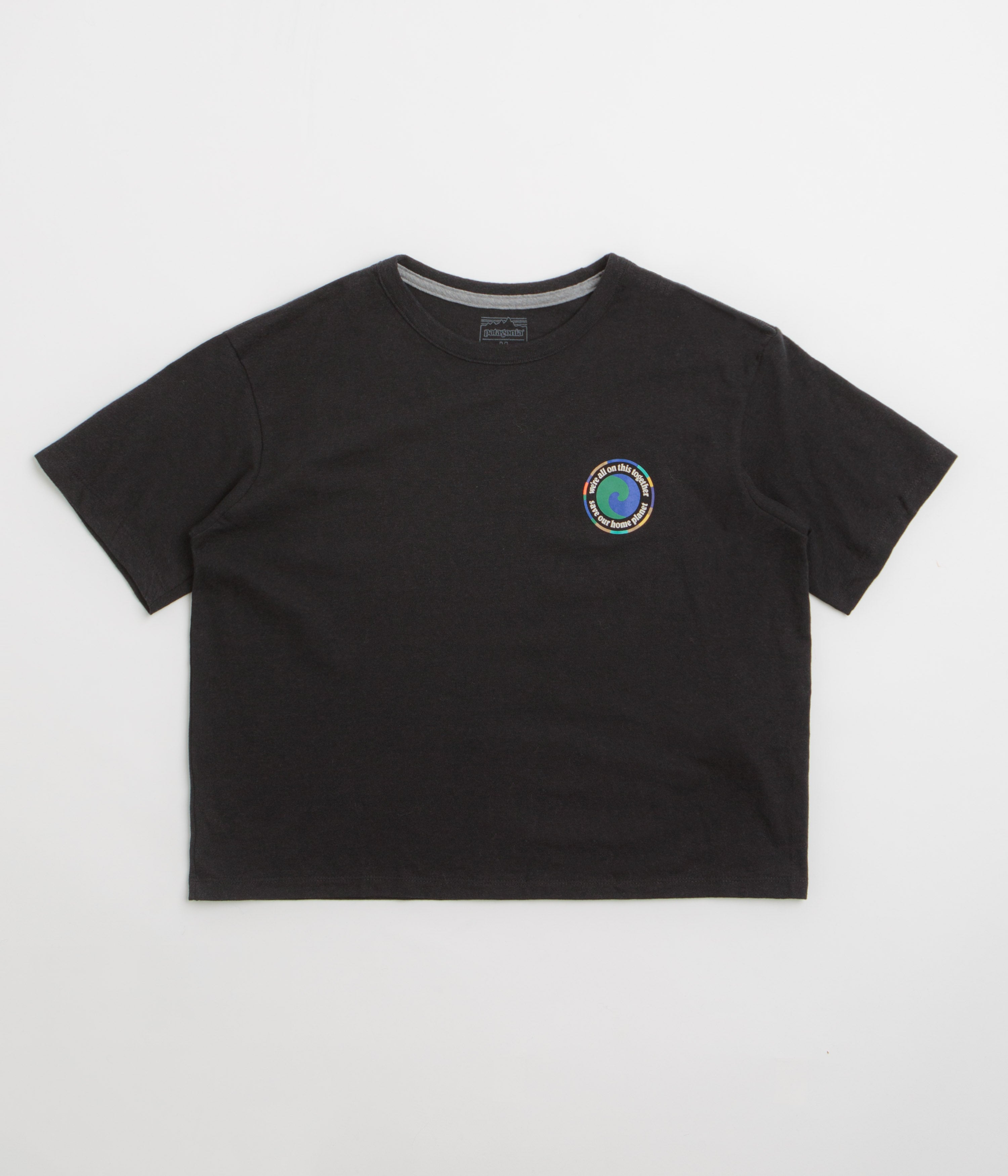 Patagonia Womens Unity Fitz Easy Cut Responsibili-Tee T-Shirt - Ink Black