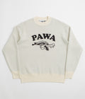Pawa Speed Sports Doggo Knit Sweatshirt - Cream