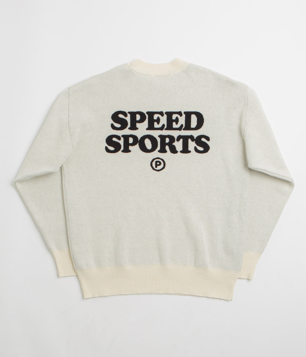 Pawa Speed Sports Doggo Knit Sweatshirt - Cream