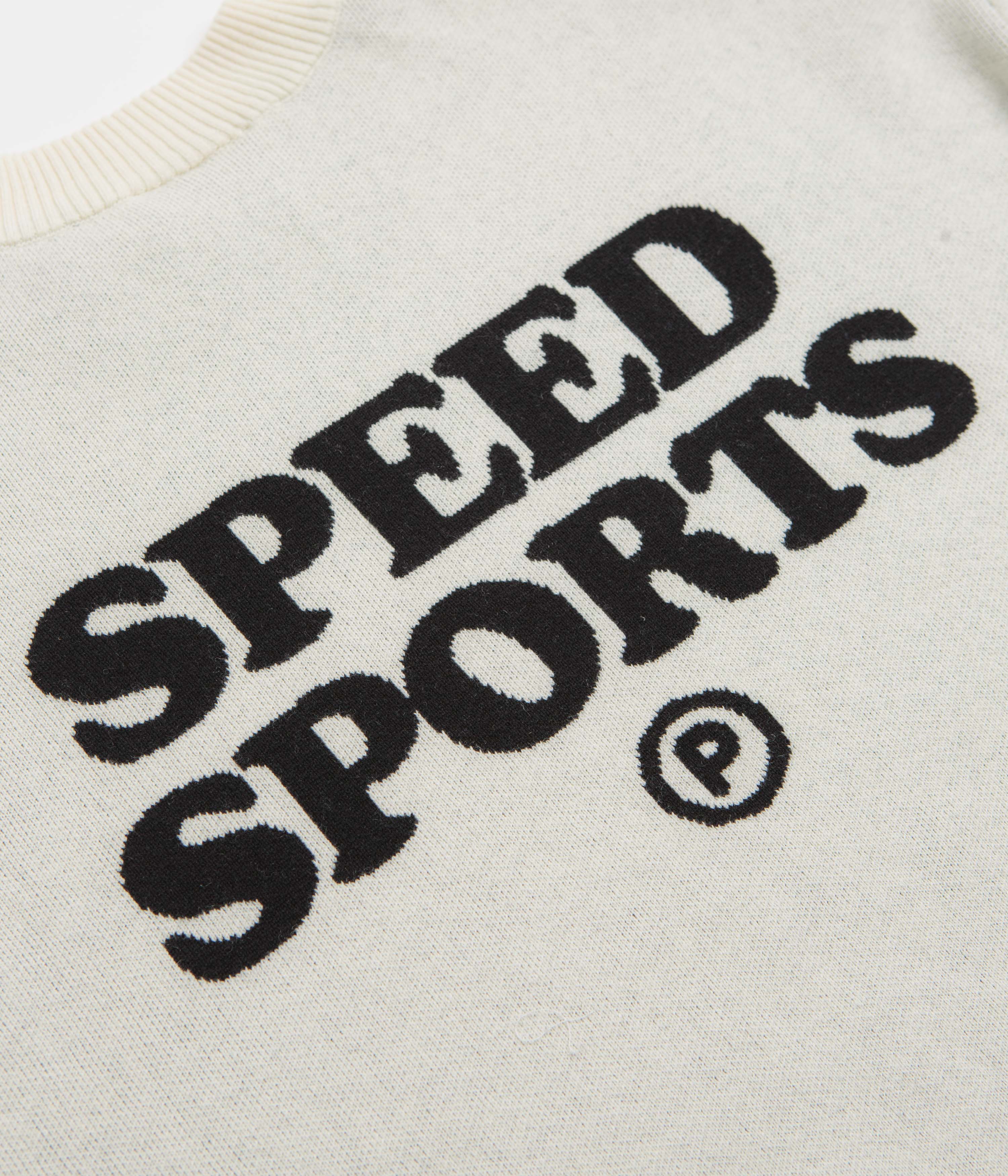 Pawa Speed Sports Doggo Knit Sweatshirt - Cream