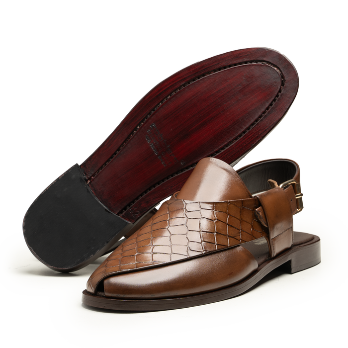 Peshawari - PS-07 TAN - cobblersofficial
