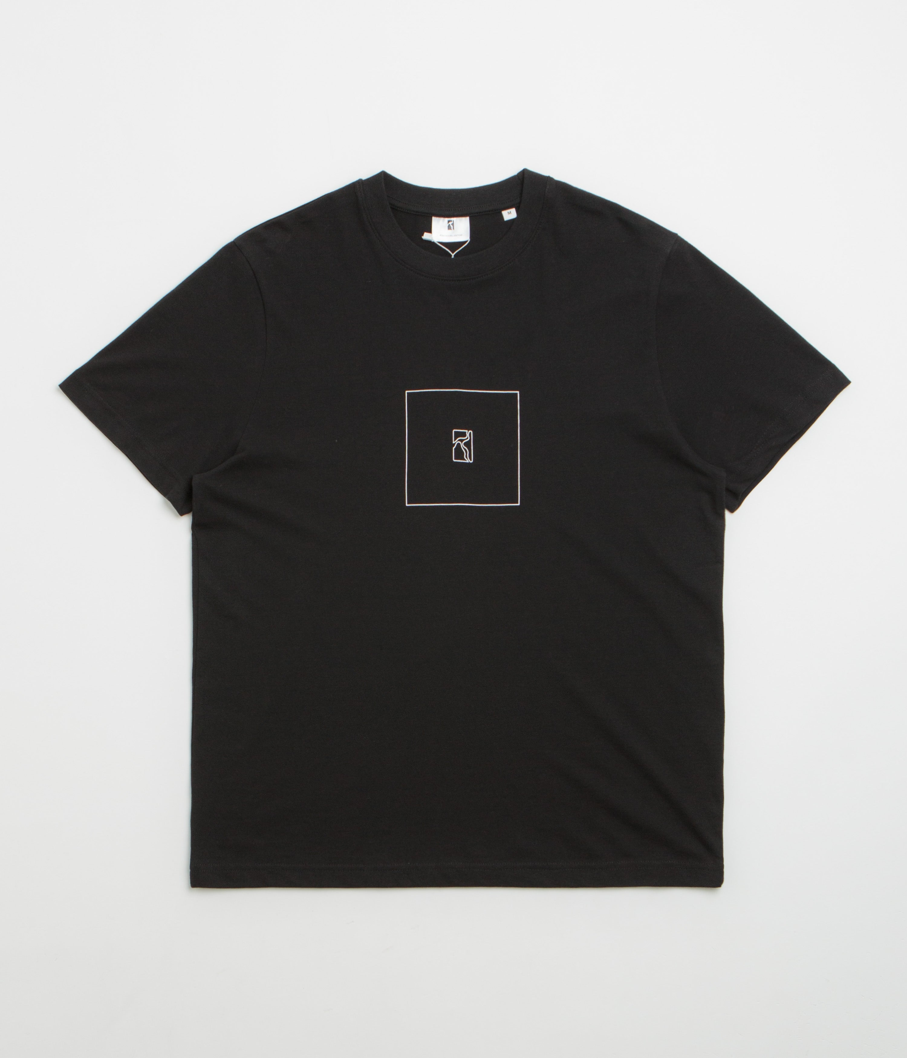 Poetic Collective Box Outline T-Shirt - Black