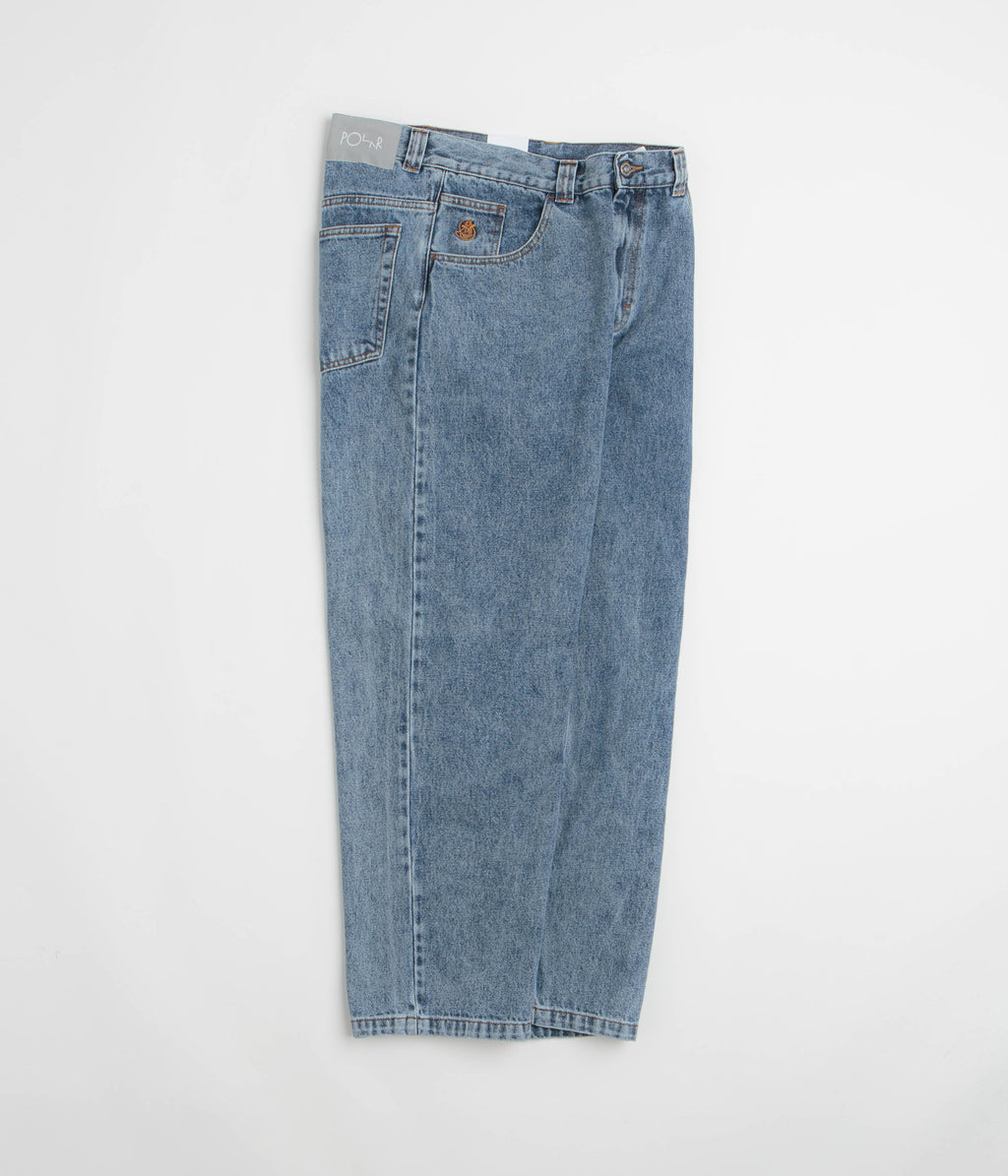 Polar 93 Jeans - Heavy Washed Blue