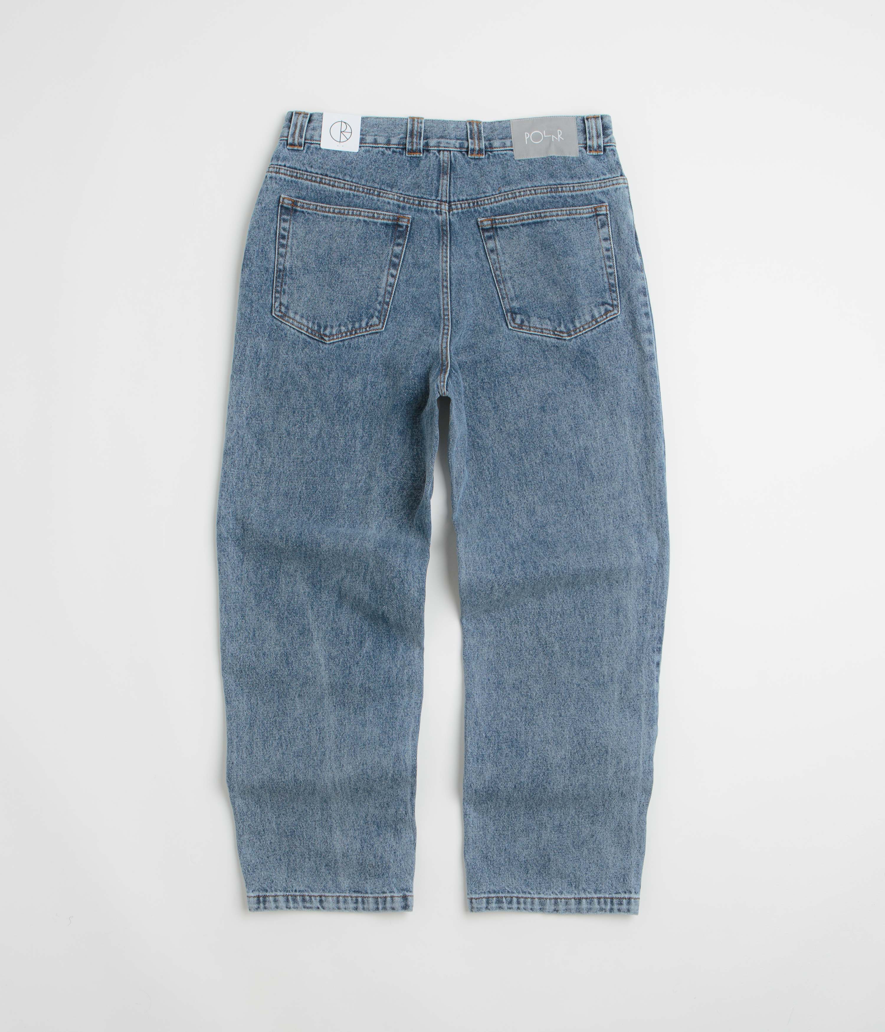 Polar 93 Jeans - Heavy Washed Blue