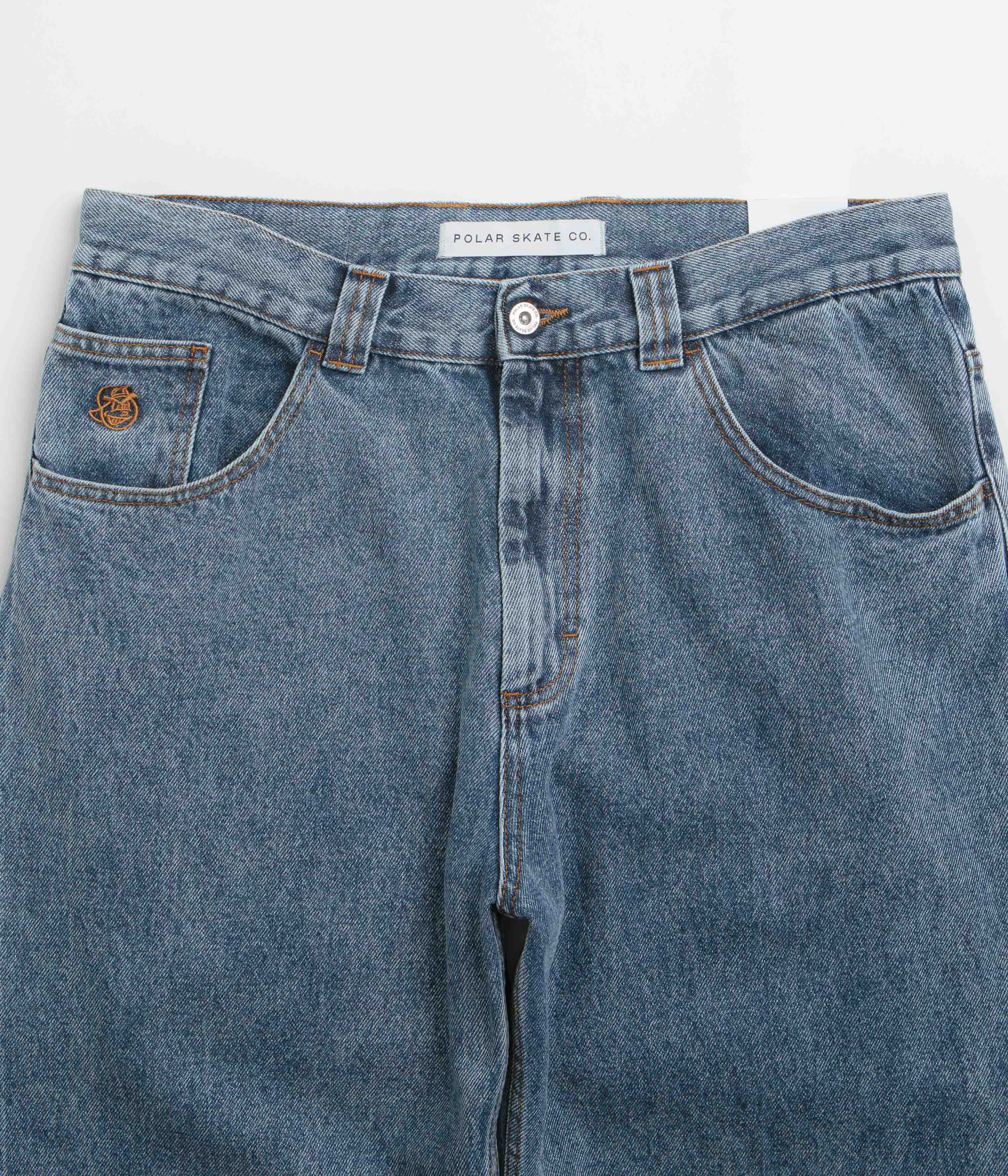 Polar 93 Jeans - Heavy Washed Blue