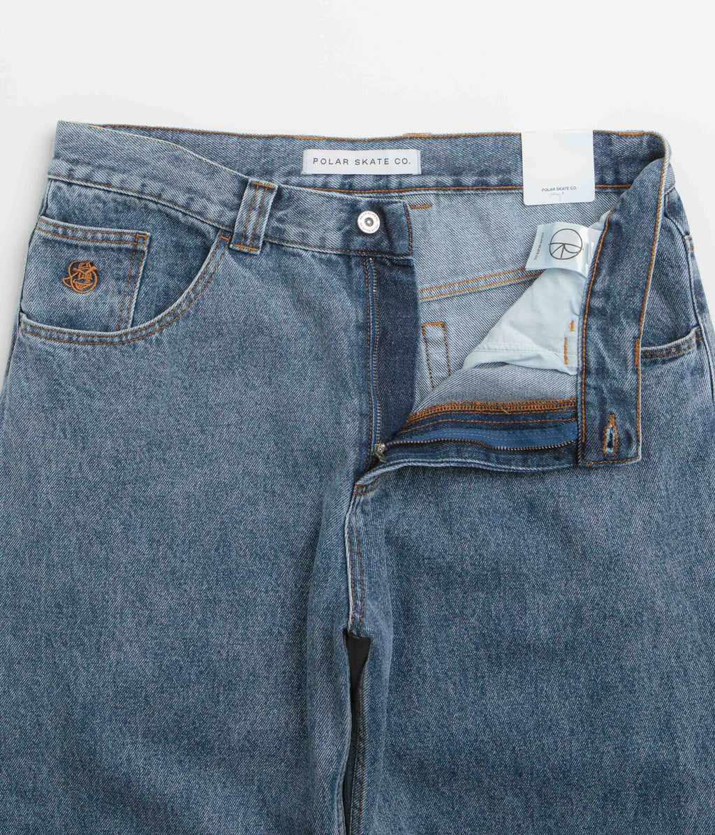Polar 93 Jeans - Heavy Washed Blue