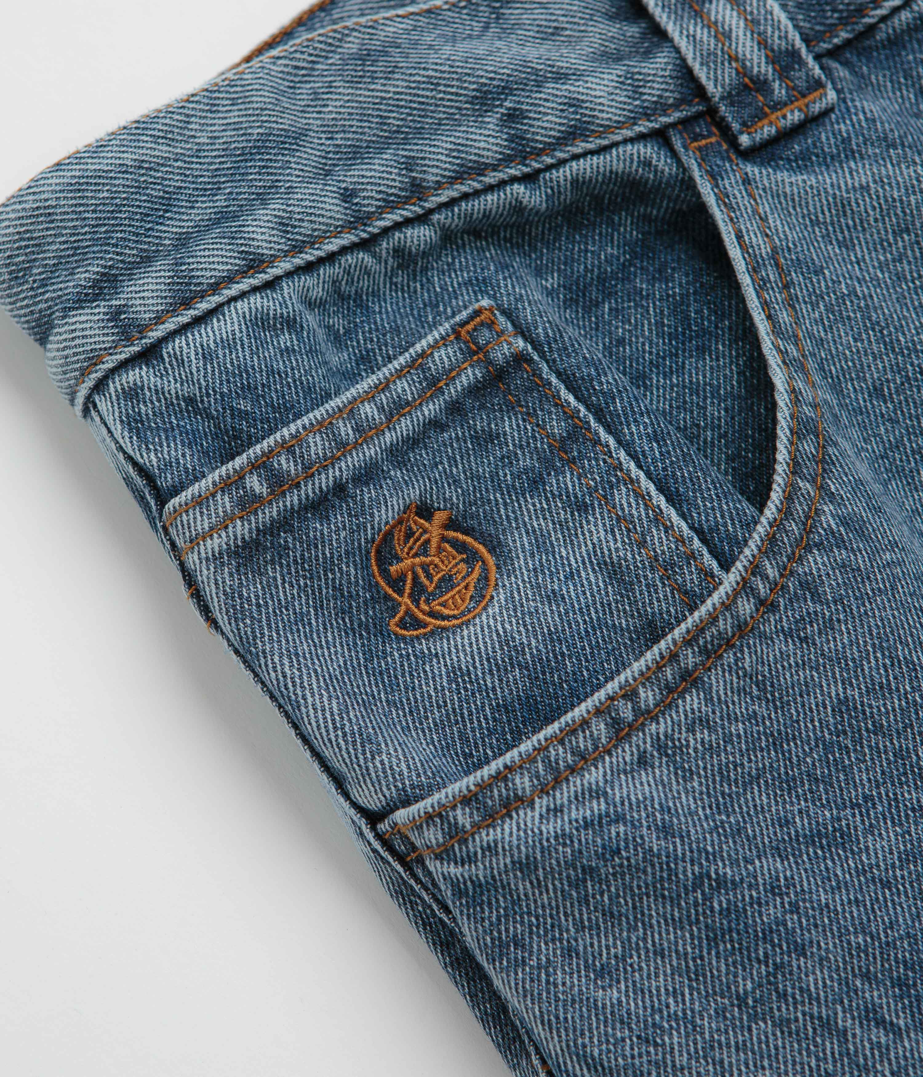 Polar 93 Jeans - Heavy Washed Blue