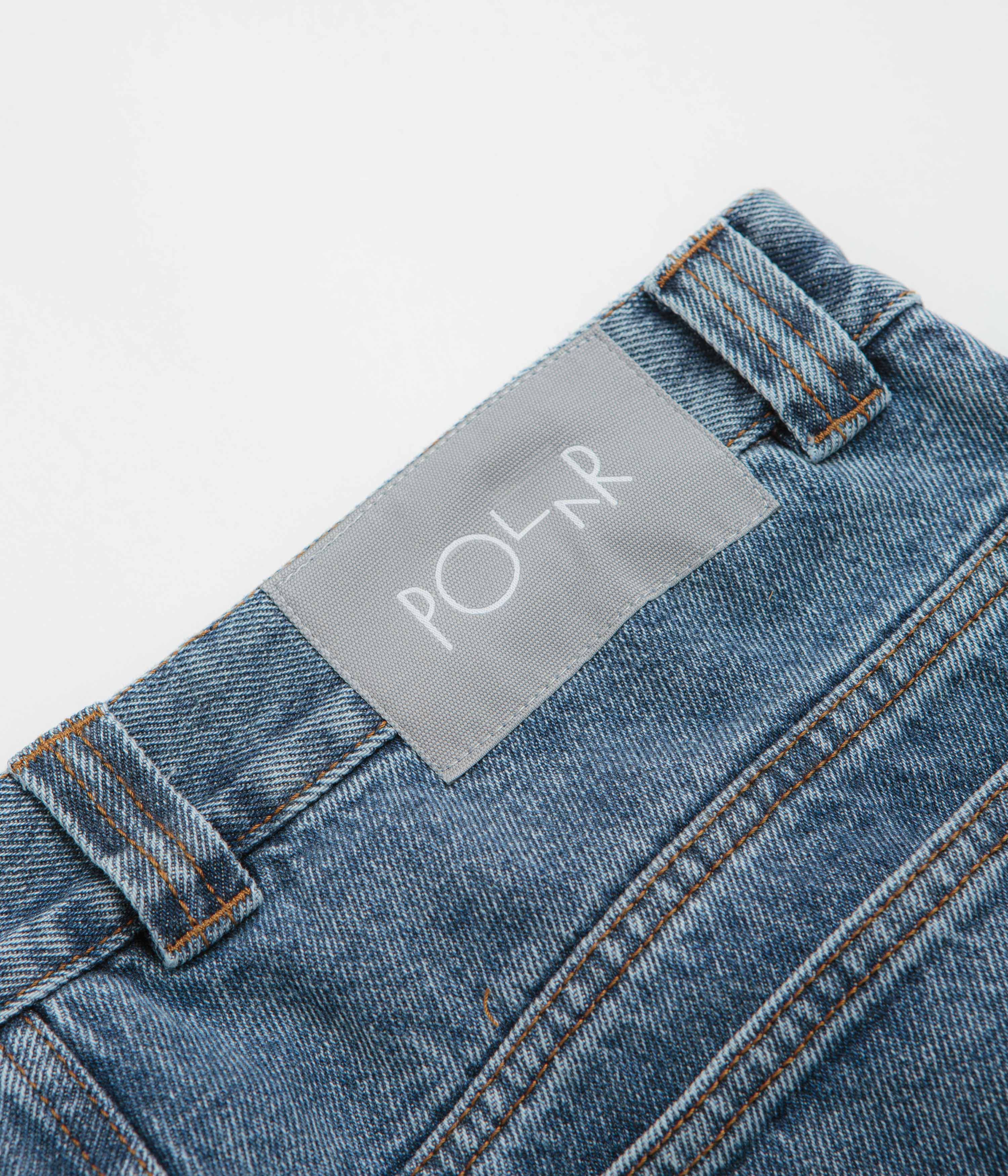 Polar 93 Jeans - Heavy Washed Blue