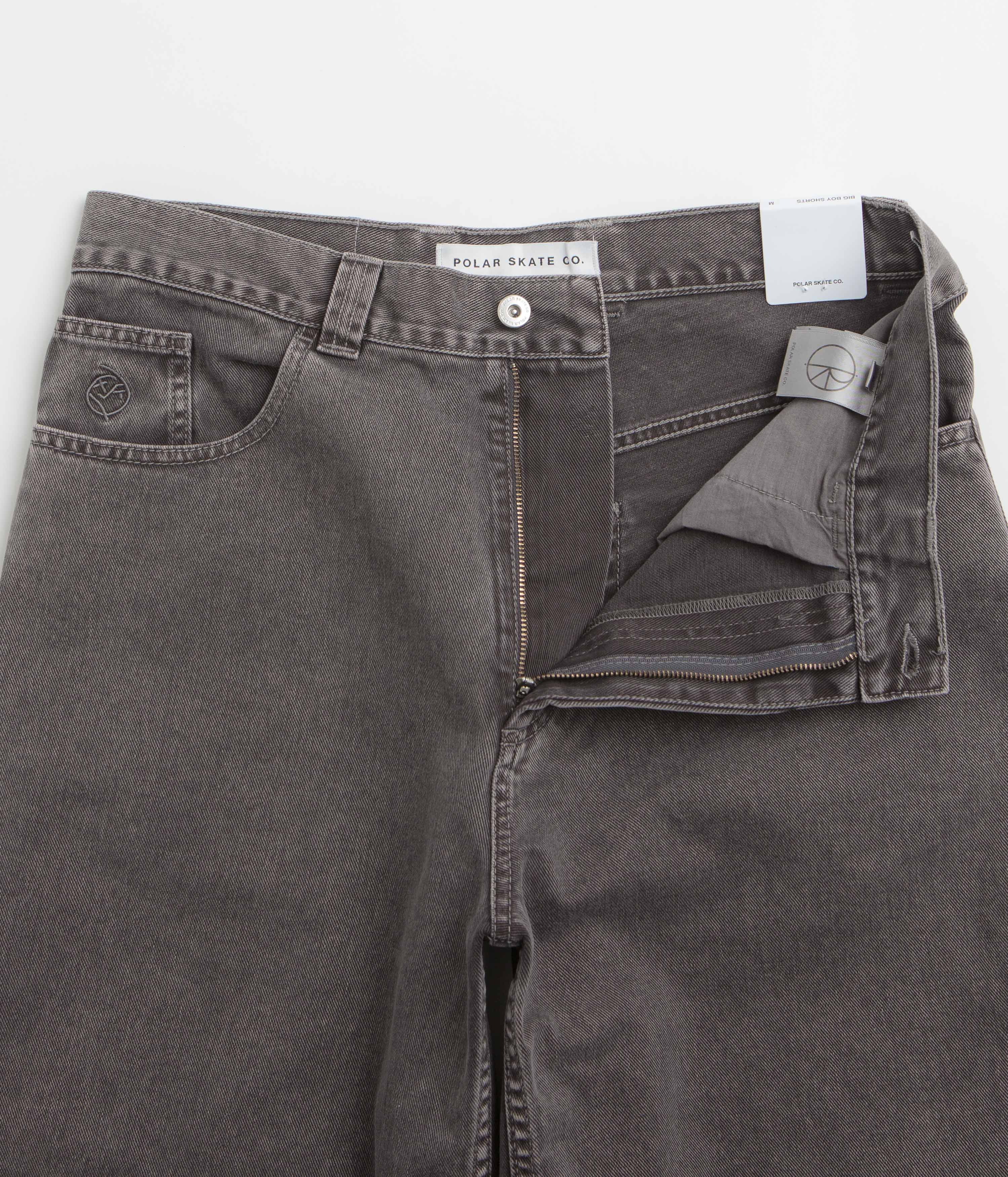 Polar Big Boy Shorts - Washed Grey