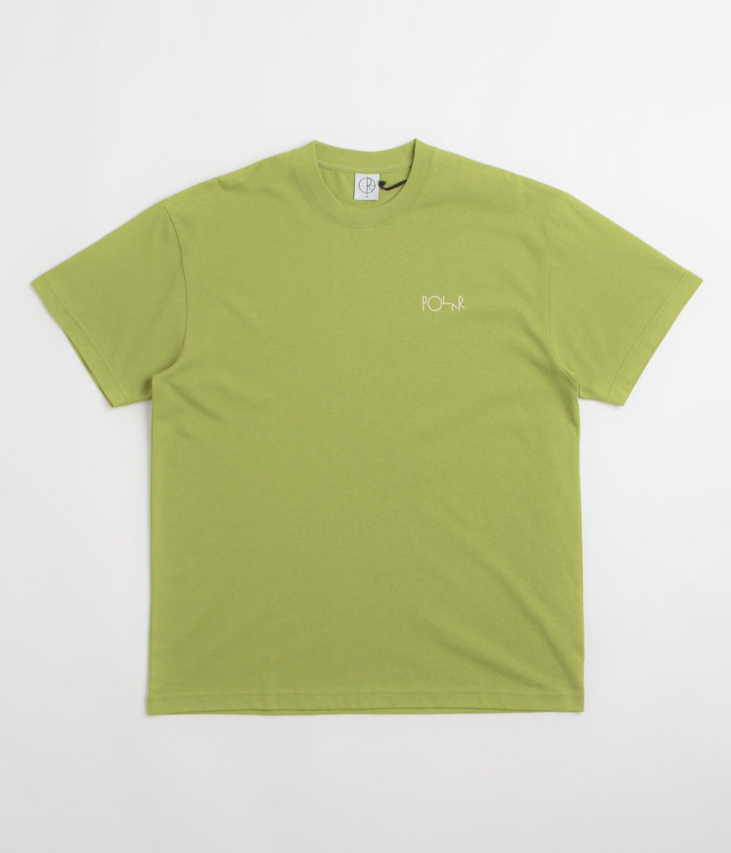 Polar Contrast Stroke Logo T-Shirt - Peridot