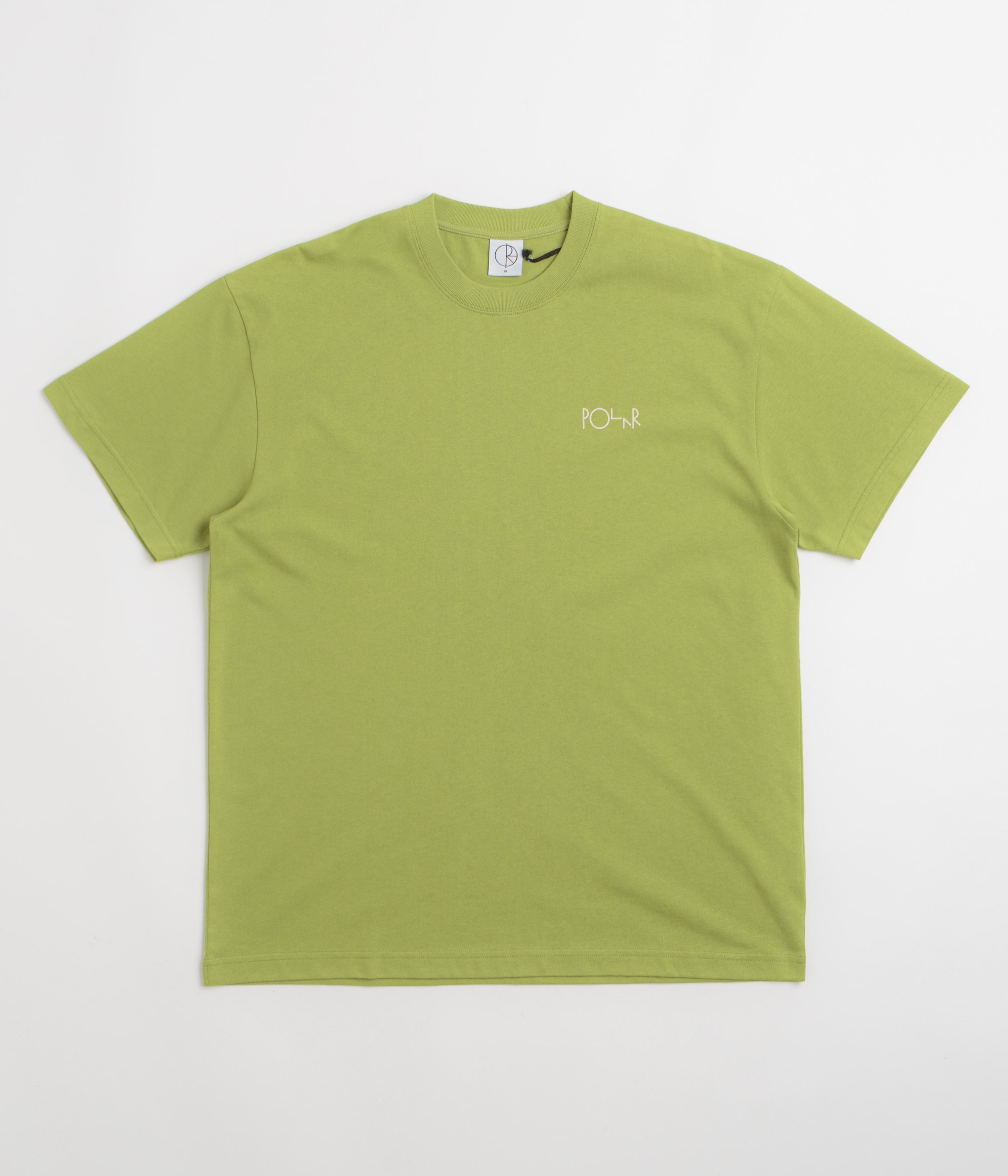 Polar Contrast Stroke Logo T-Shirt - Peridot