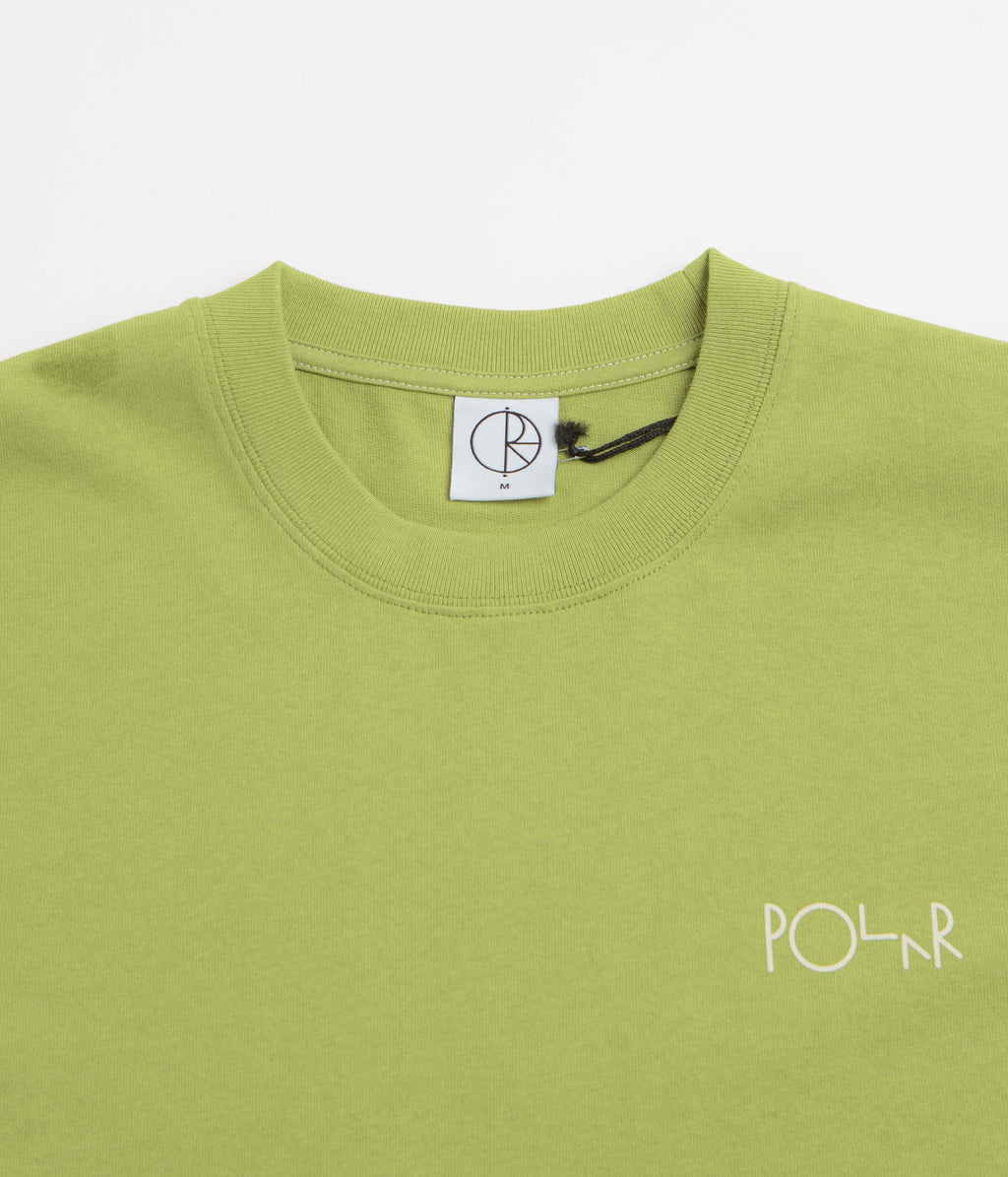 Polar Contrast Stroke Logo T-Shirt - Peridot