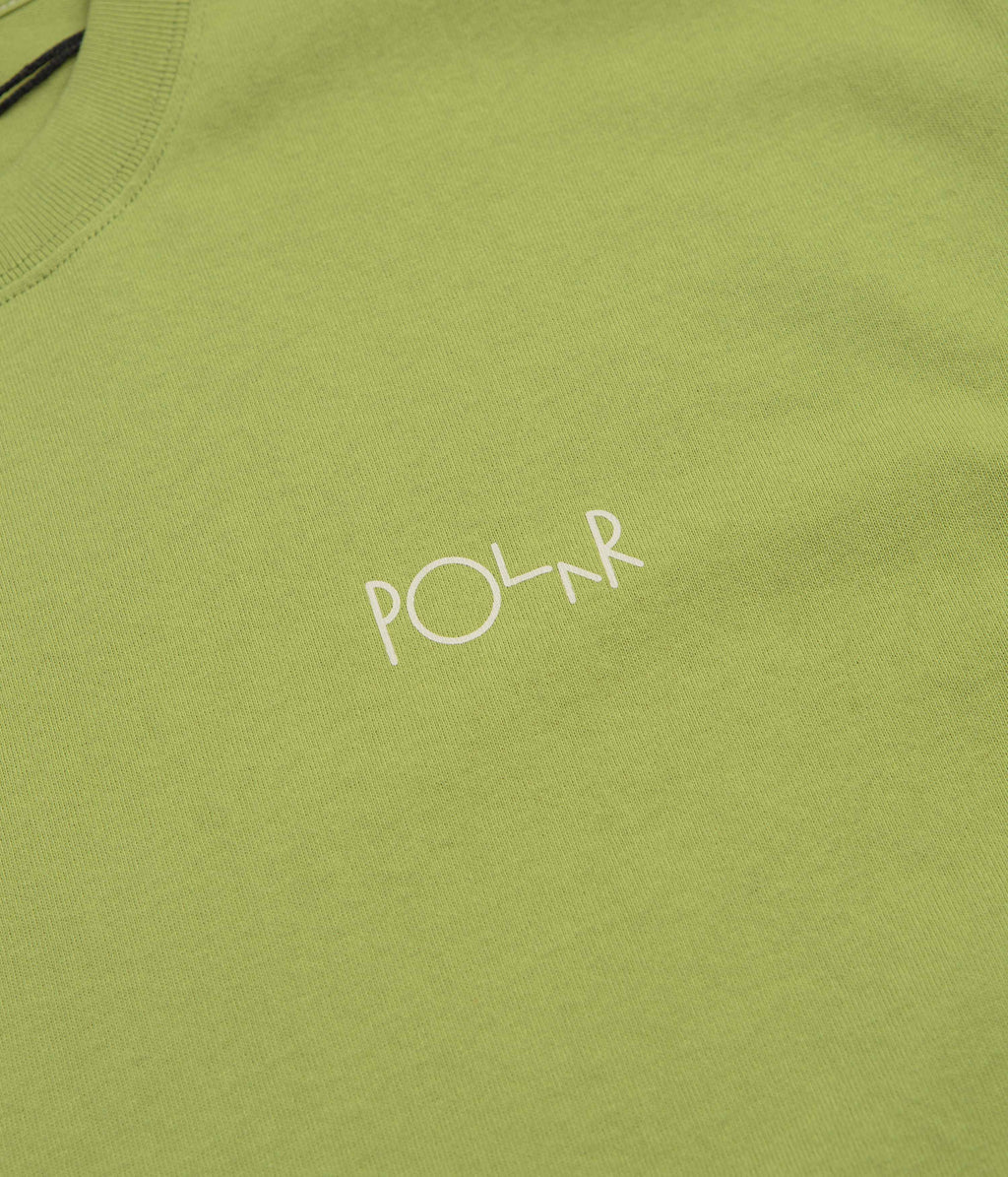 Polar Contrast Stroke Logo T-Shirt - Peridot