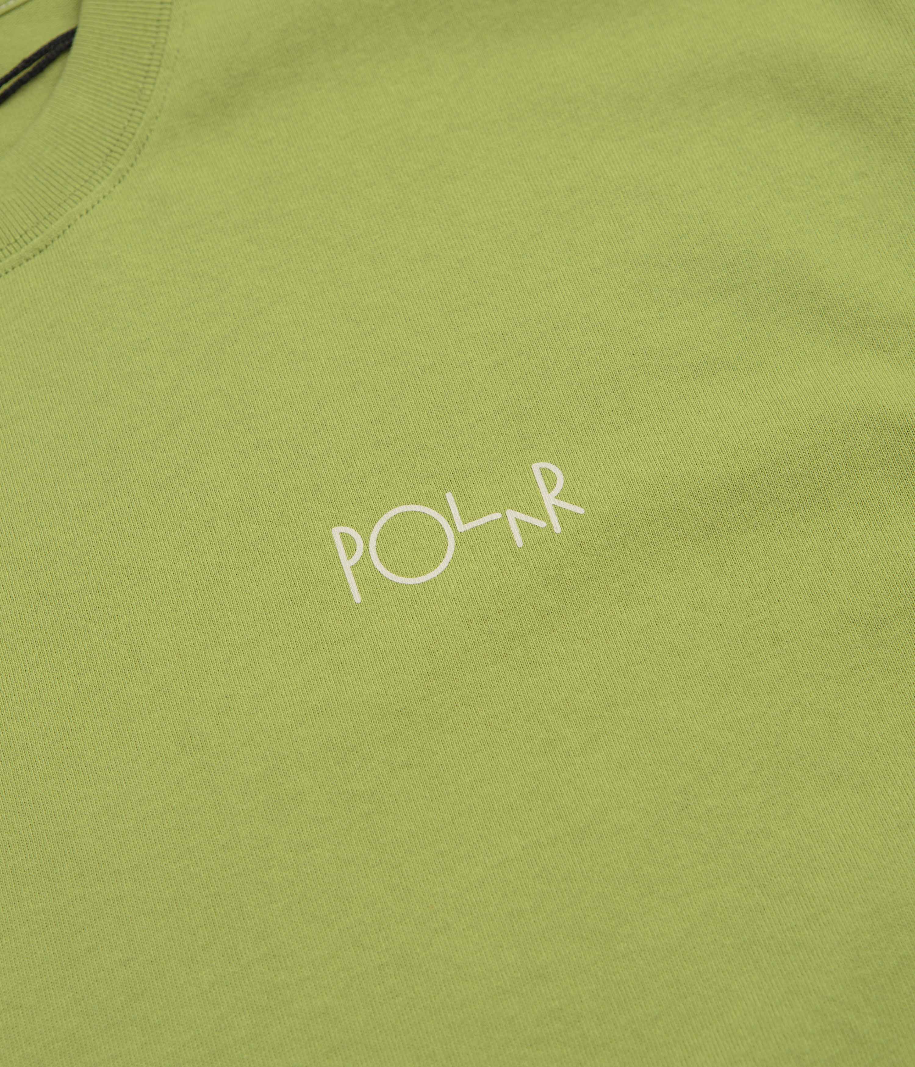 Polar Contrast Stroke Logo T-Shirt - Peridot