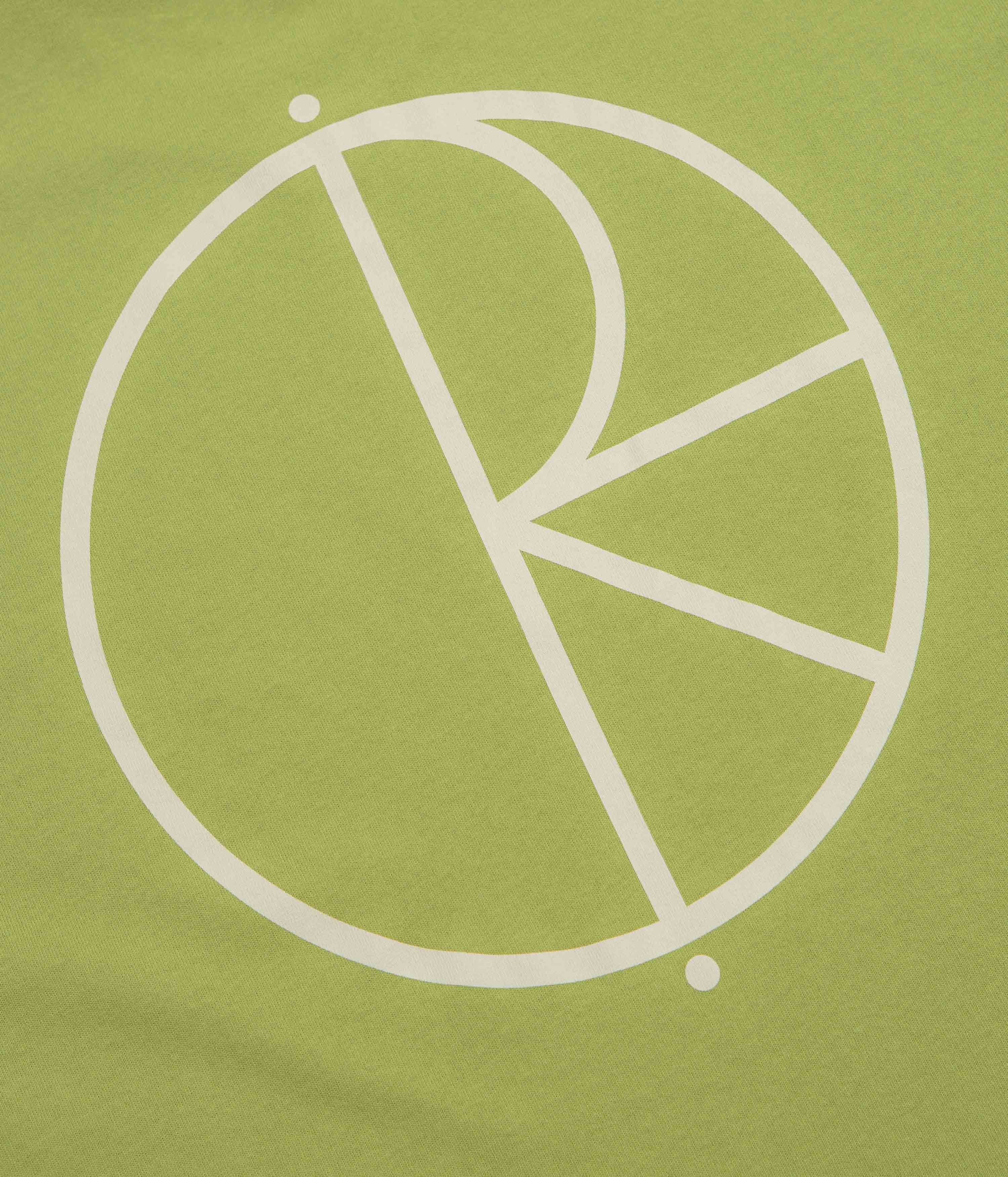 Polar Contrast Stroke Logo T-Shirt - Peridot