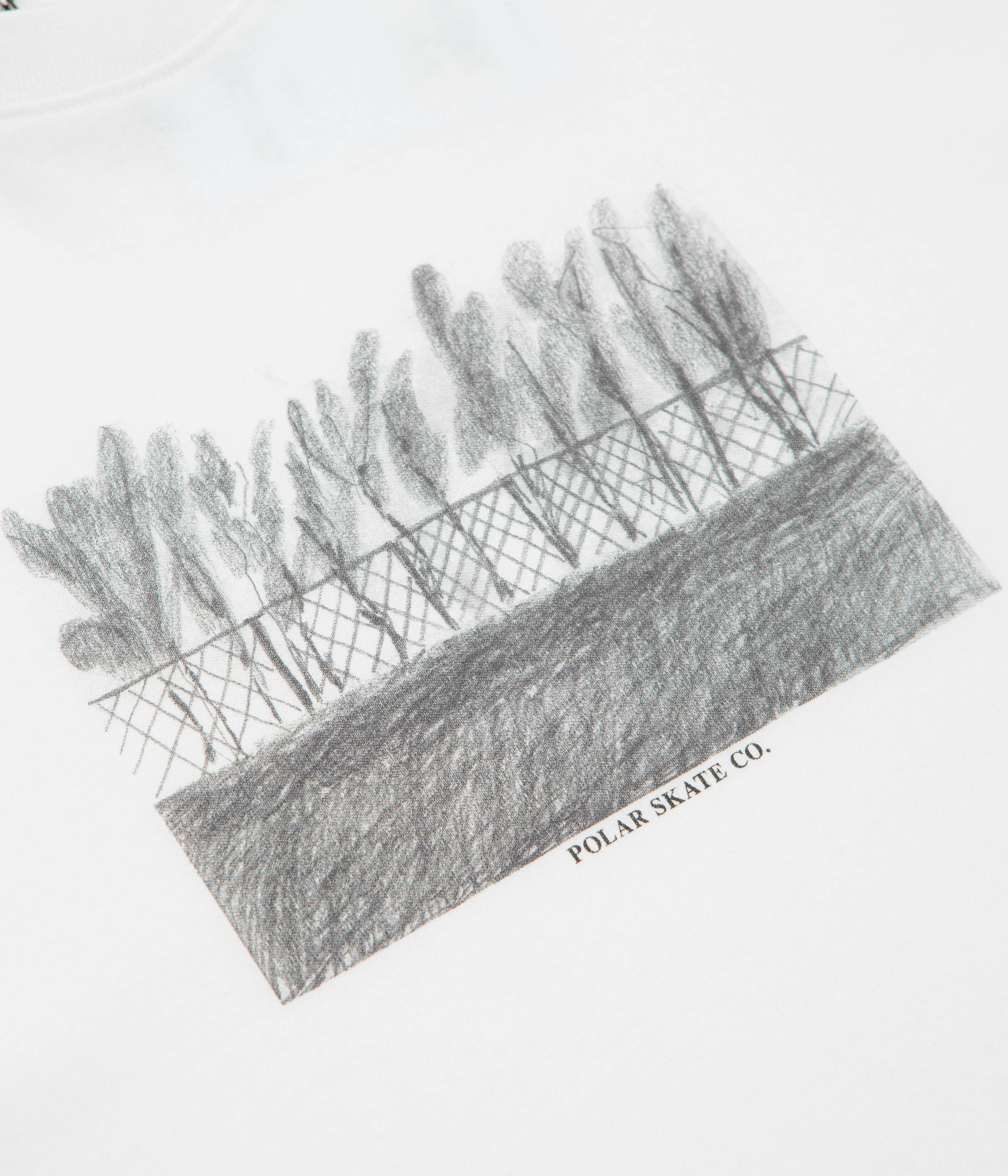 Polar Fence T-Shirt - Cloud White