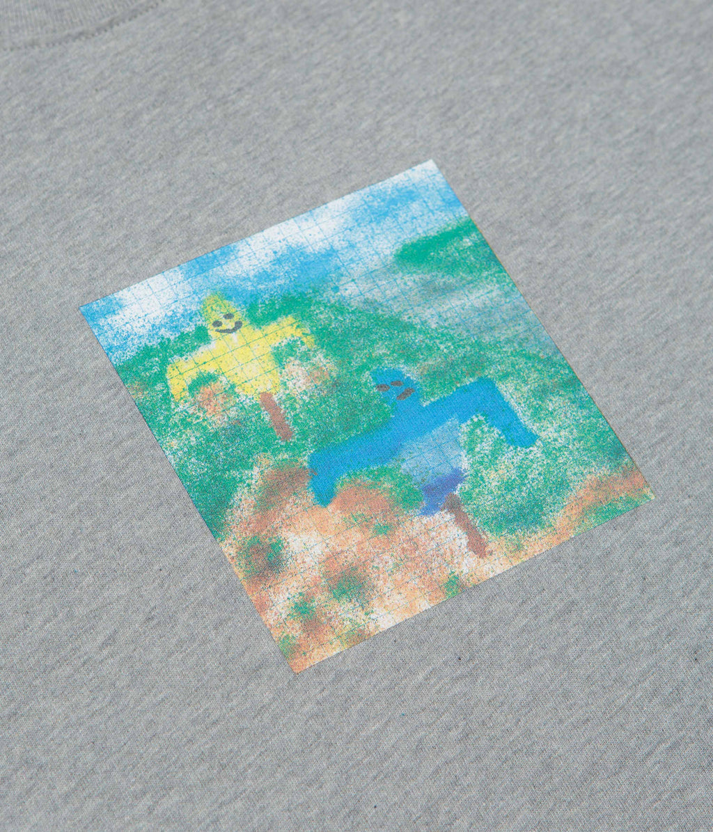 Polar Scarecrow T-Shirt - Heather Grey