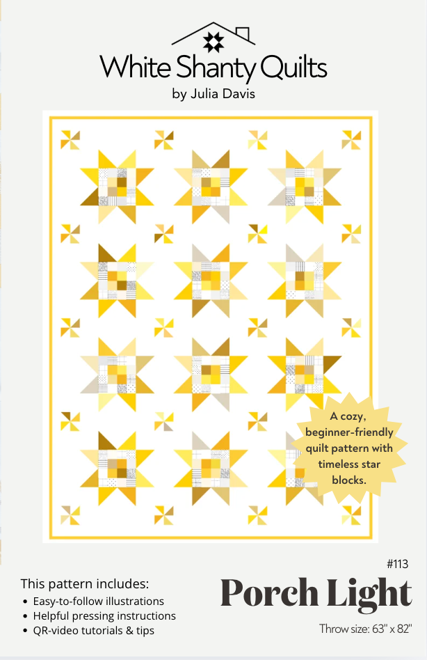 Porch Light PAPER quilt pattern