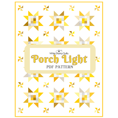 Porch Light PDF quilt pattern - Automatic Download