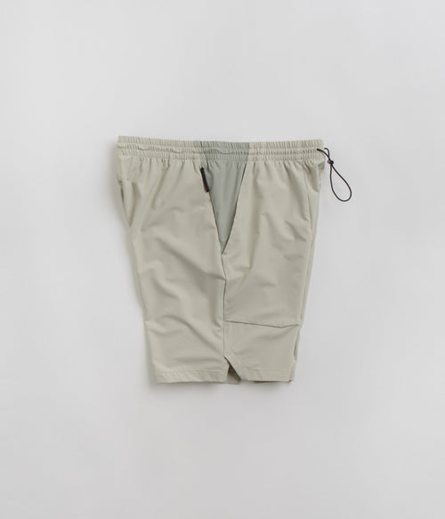 Purple Mountain Observatory Blocked Climbing Shorts - Grey Teal
