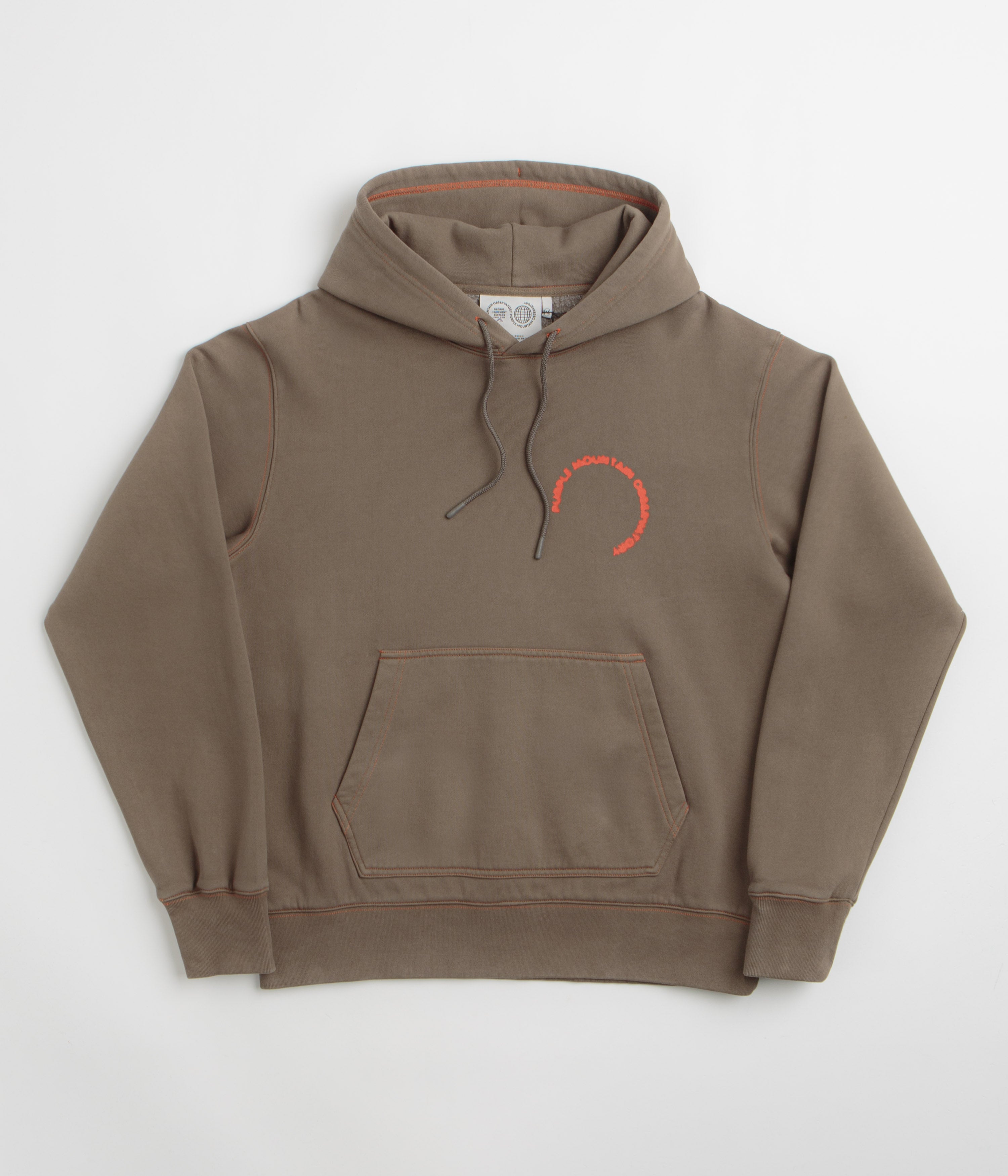 Purple Mountain Observatory Corona Hoodie - Mushroom