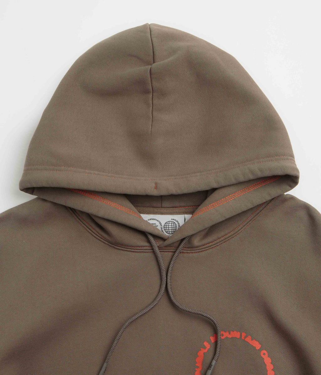 Purple Mountain Observatory Corona Hoodie - Mushroom
