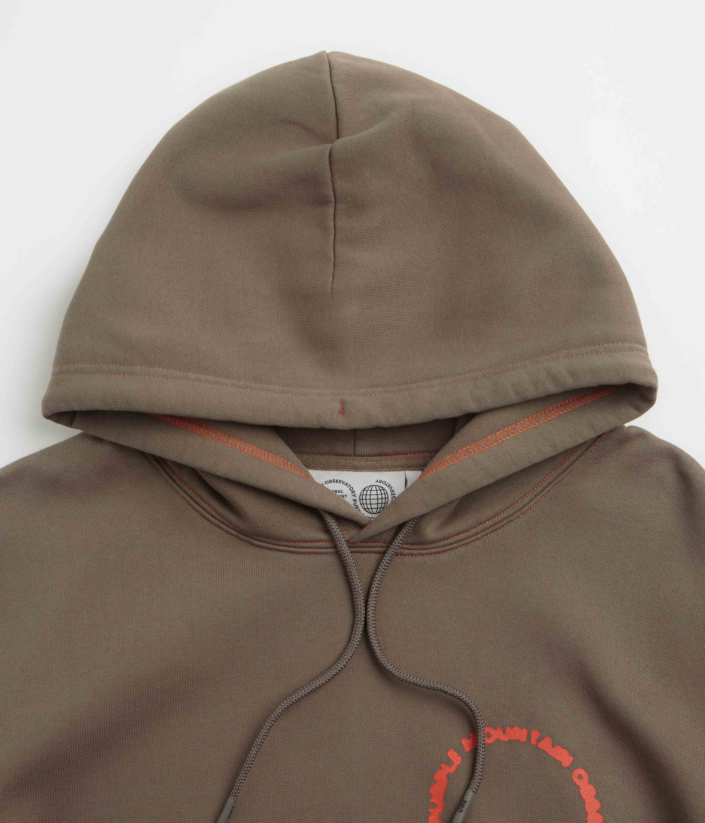 Purple Mountain Observatory Corona Hoodie - Mushroom