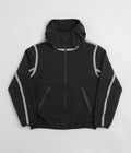 Purple Mountain Observatory Soft Shell Balaclava Jacket - Black / White