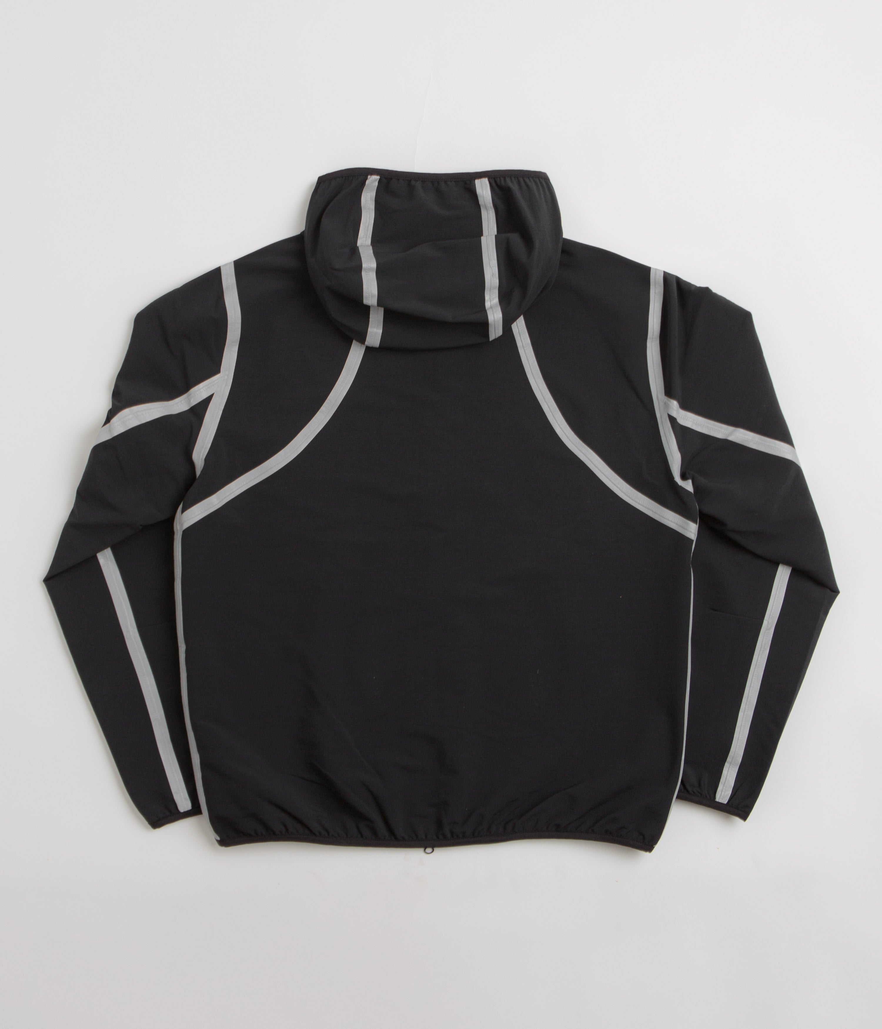 Purple Mountain Observatory Soft Shell Balaclava Jacket - Black / White